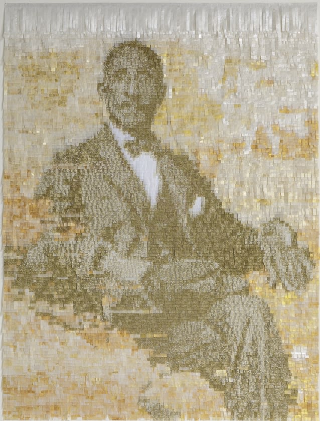 Nathalie Boutté John Cosby Papier japonais et encre de chine 83 x 62 cm