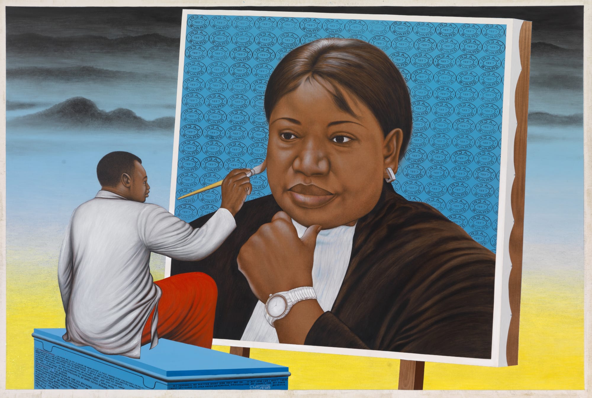 Chéri Samba, La Prévoyance, 2013