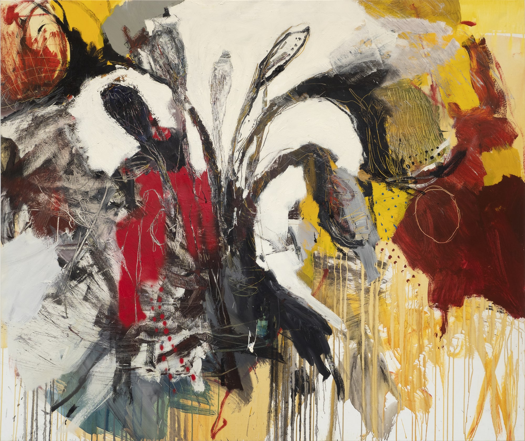 Luis Olaso, Untitled plant with seven flowers, 2020