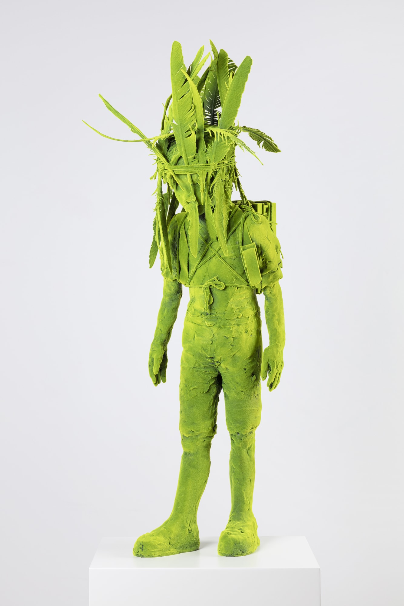 Kim Simonsson, Shaman Boy with Birdhouse, 2018