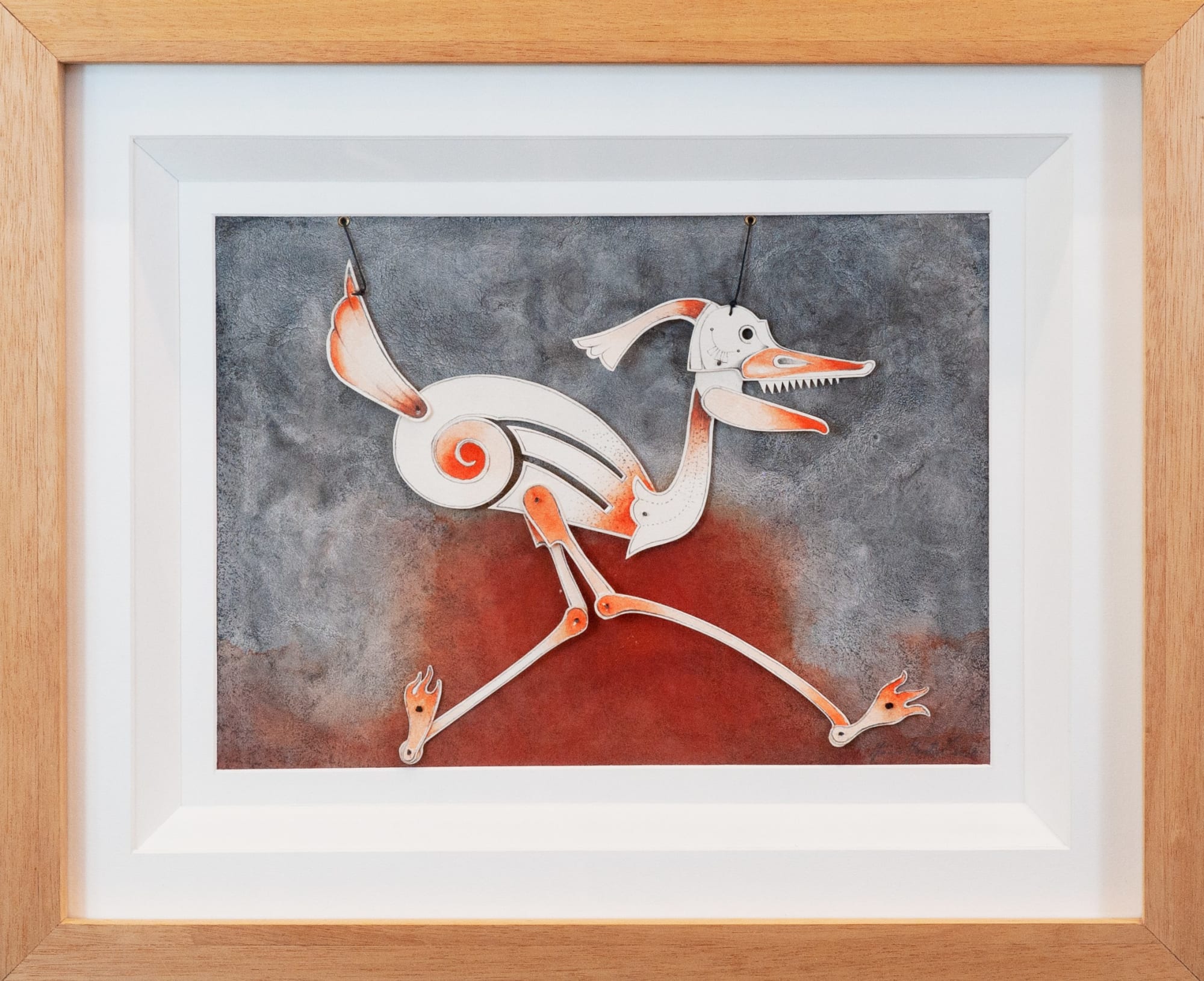 Mario Martín del Campo, "Pájara (títere articulado)", 2008