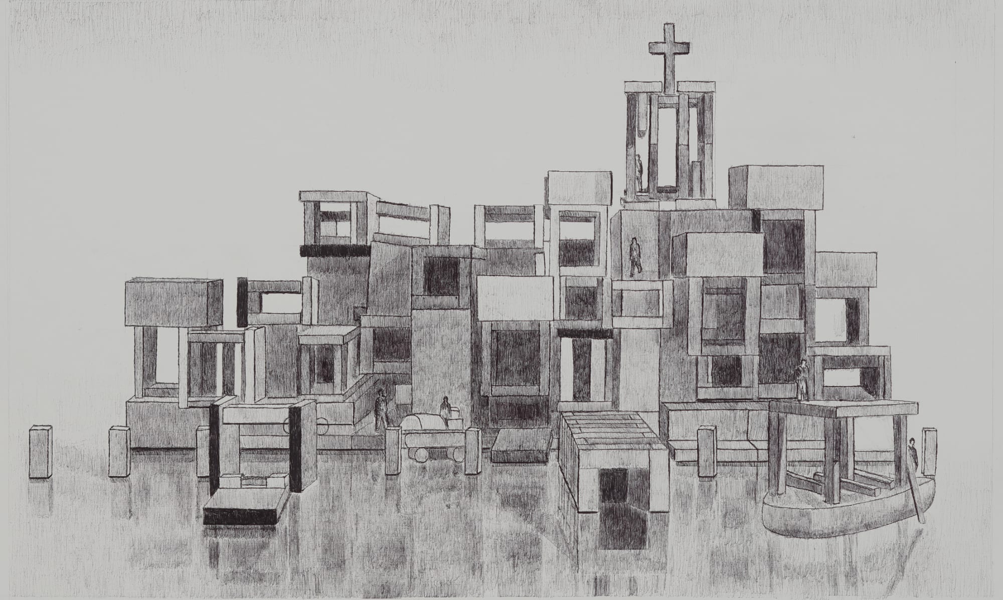 Francisco Morales, "Ciudades invisibles XI", 2021 / 2022