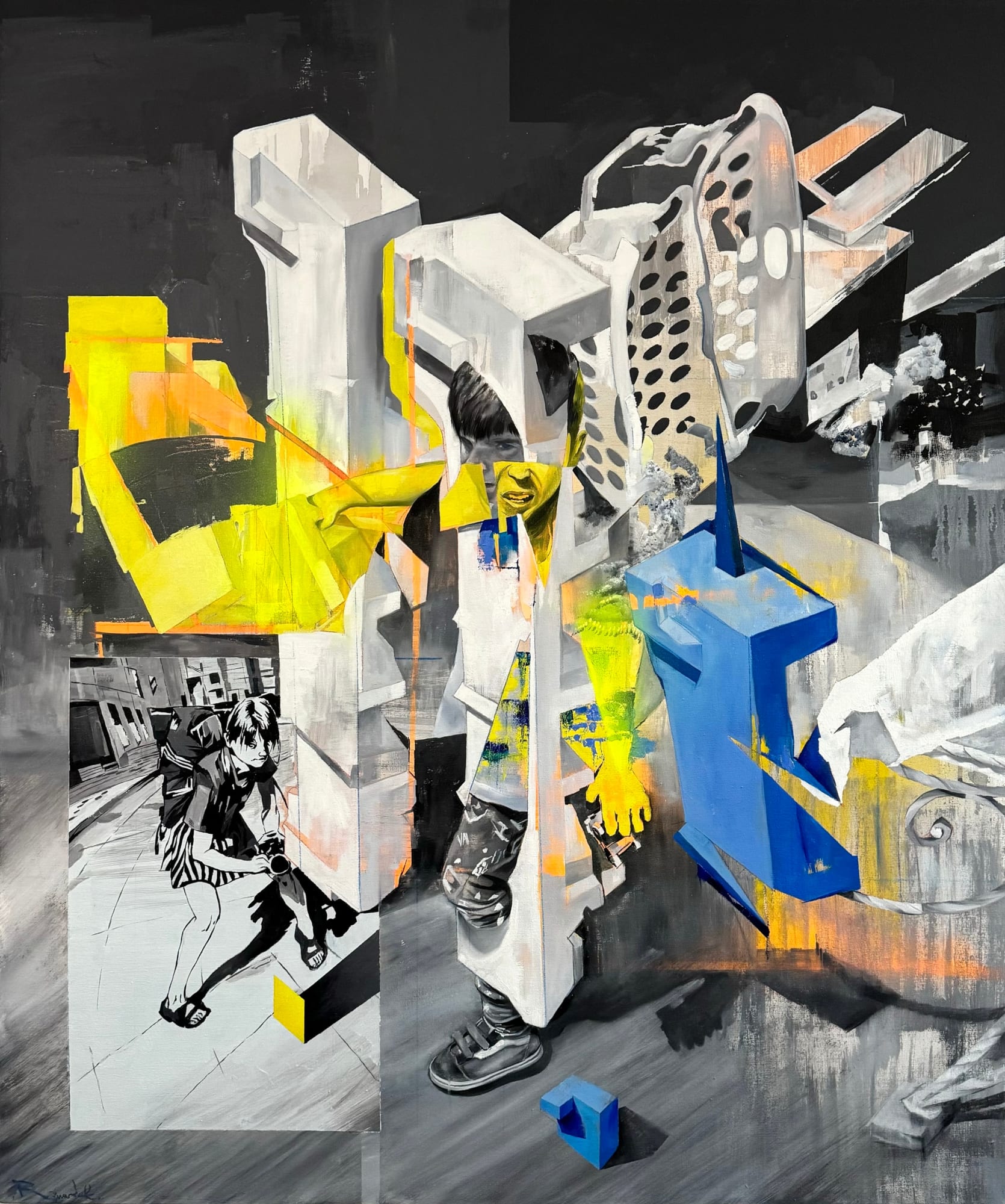 Esneone, "Hybrid", 2024