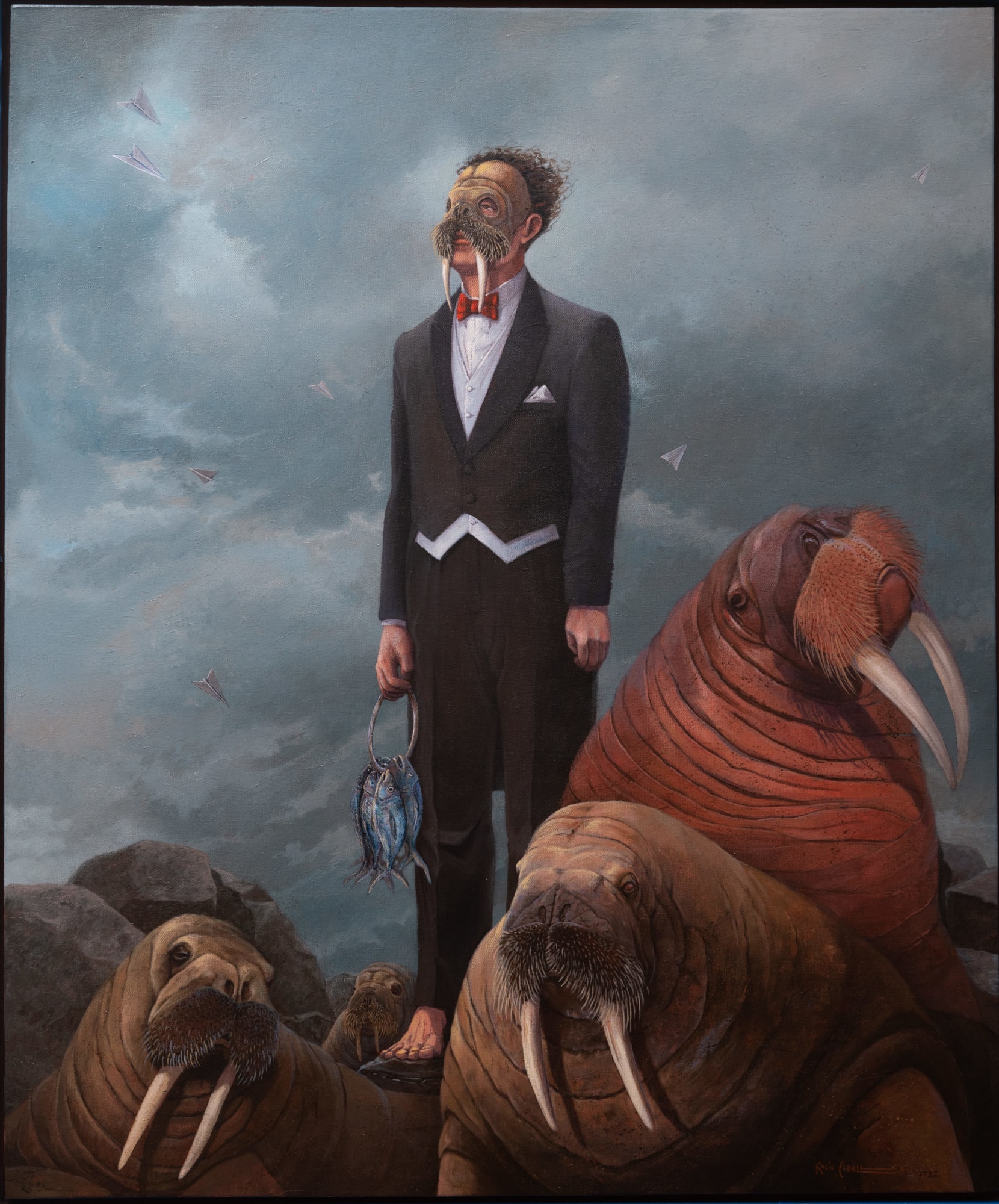 Rocío Caballero, "I am the Walrus", 2022