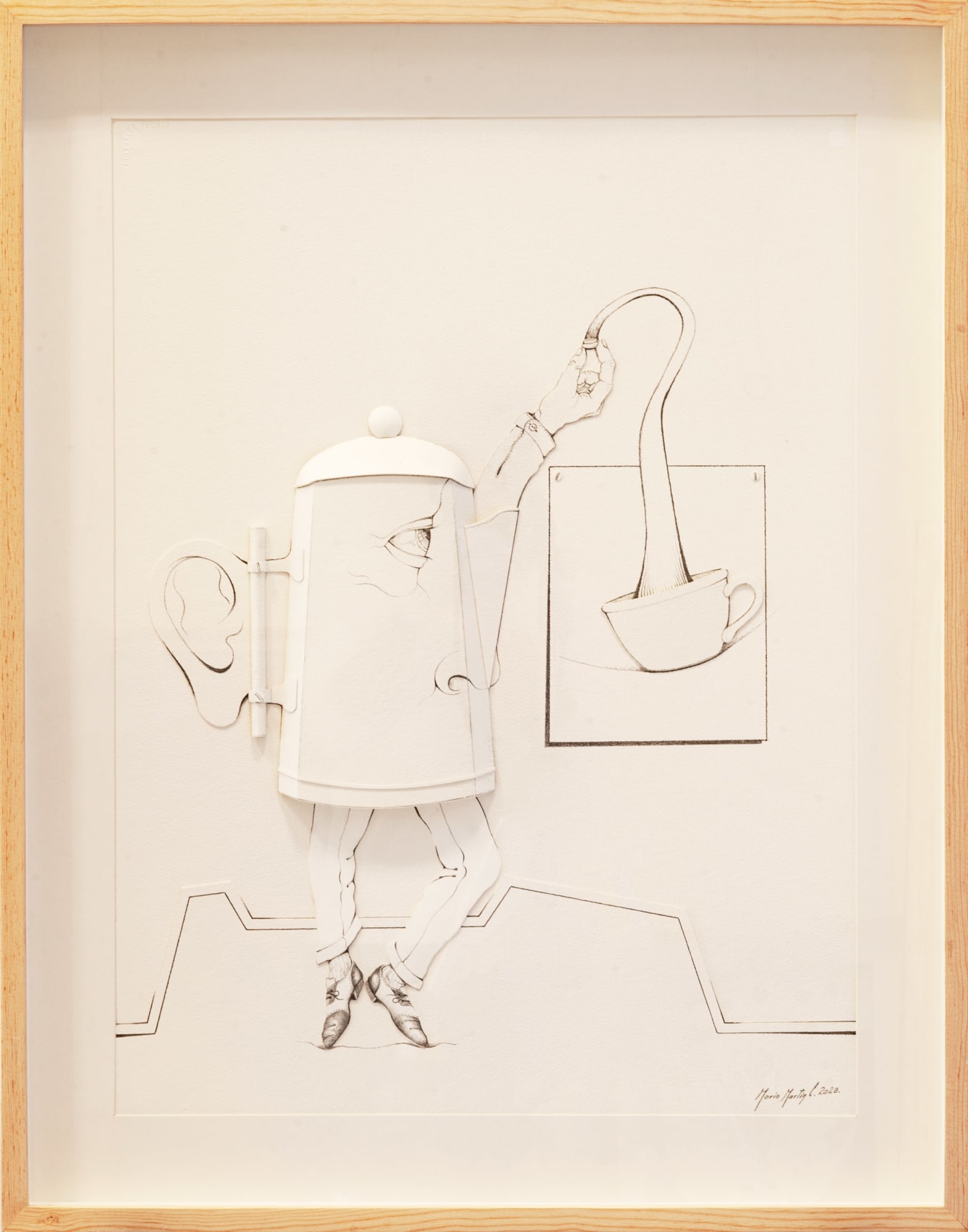 Mario Martín del Campo, "Al son del café", 2023