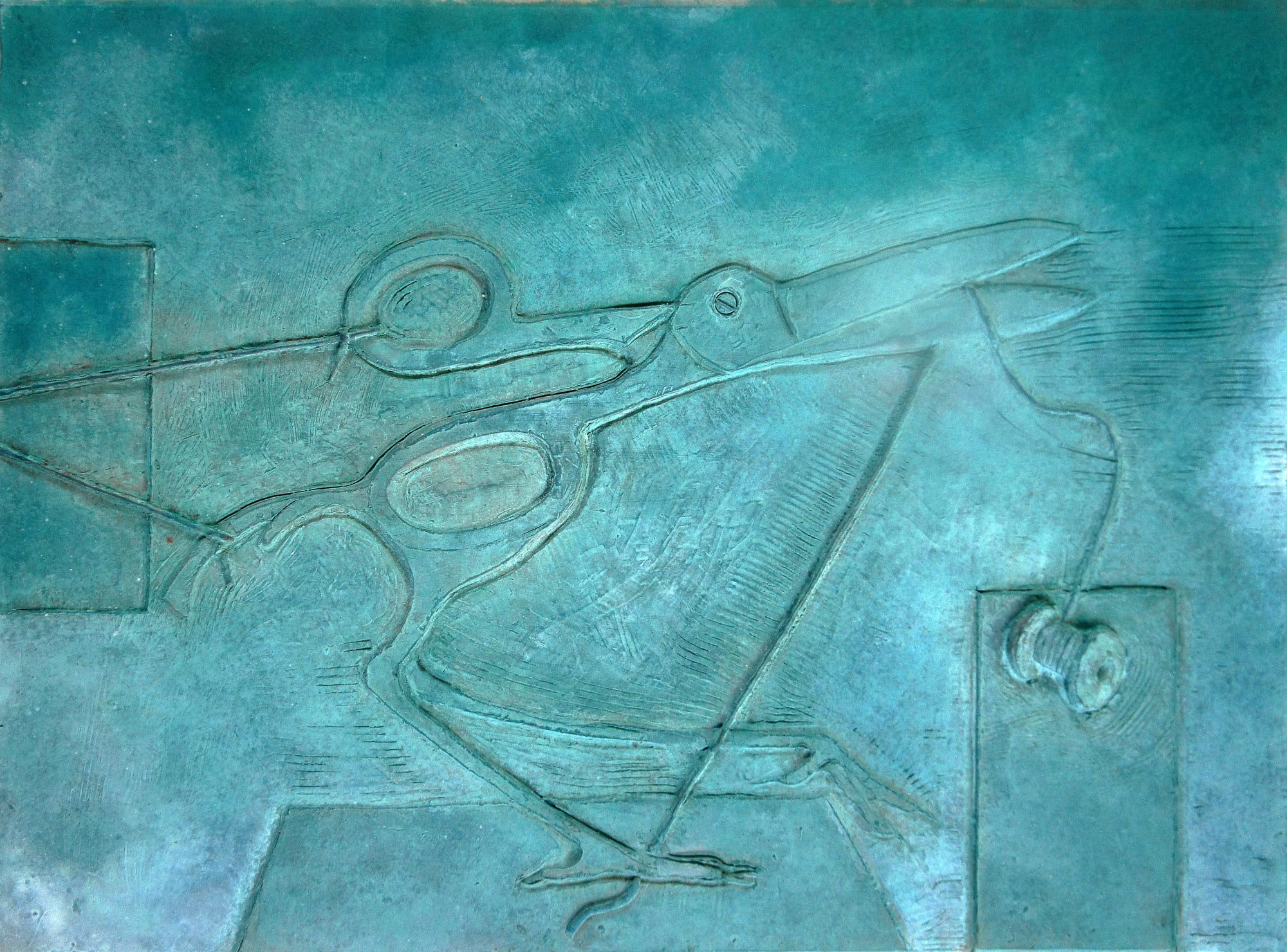 Mario Martín del Campo, "Tijera con ovillo", 2012