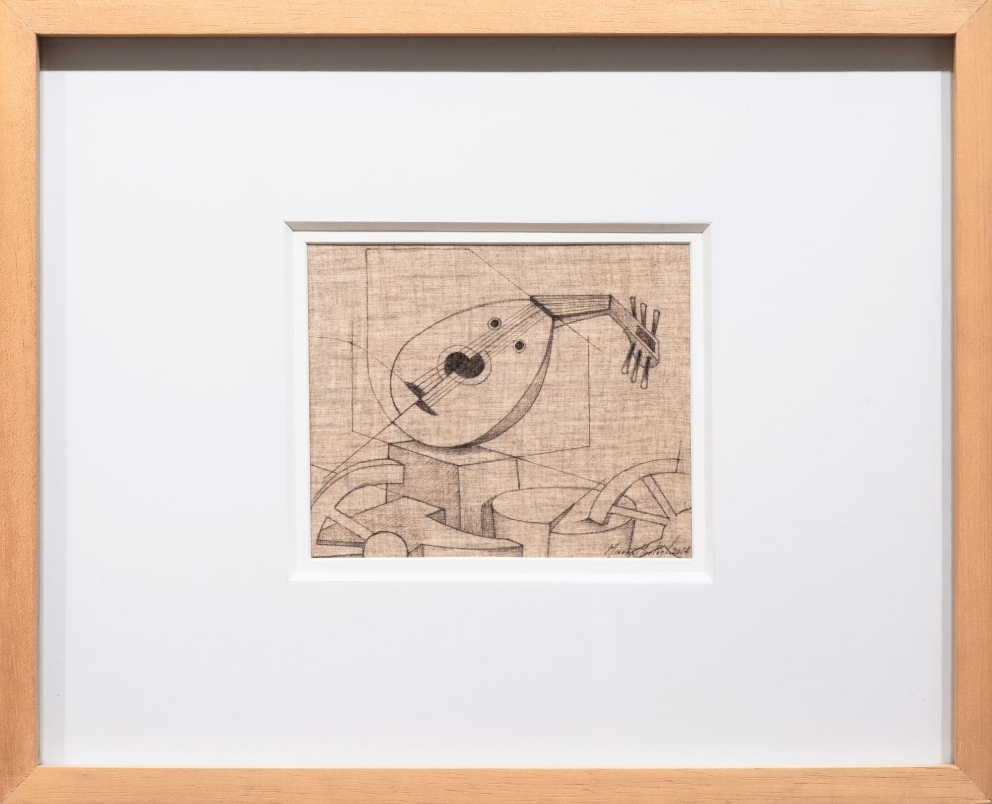 Mario Martín del Campo, "El canto del laúd", 2014