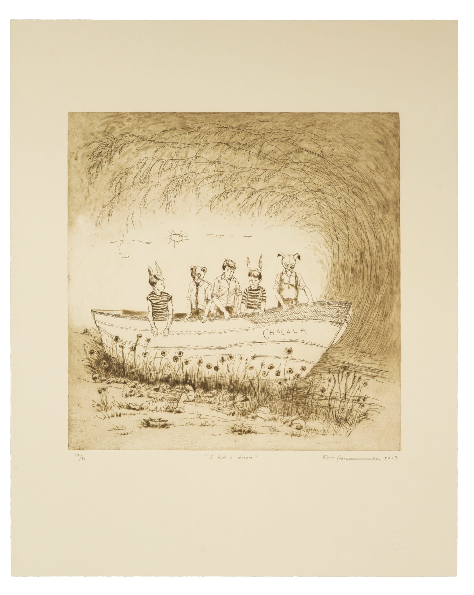 Rocío Caballero, "I had a dream", 2017