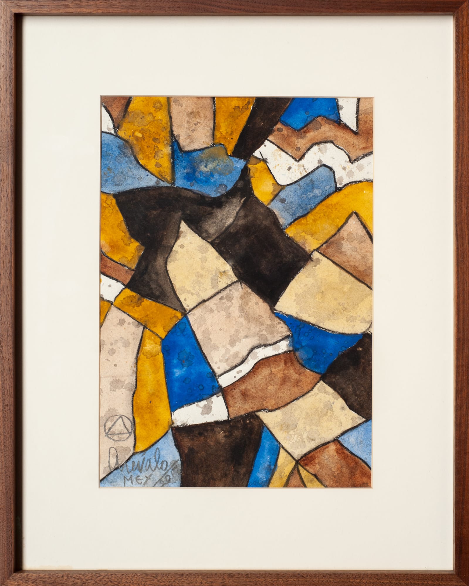 Javier Arévalo, "Chico abstracto colores", 2017