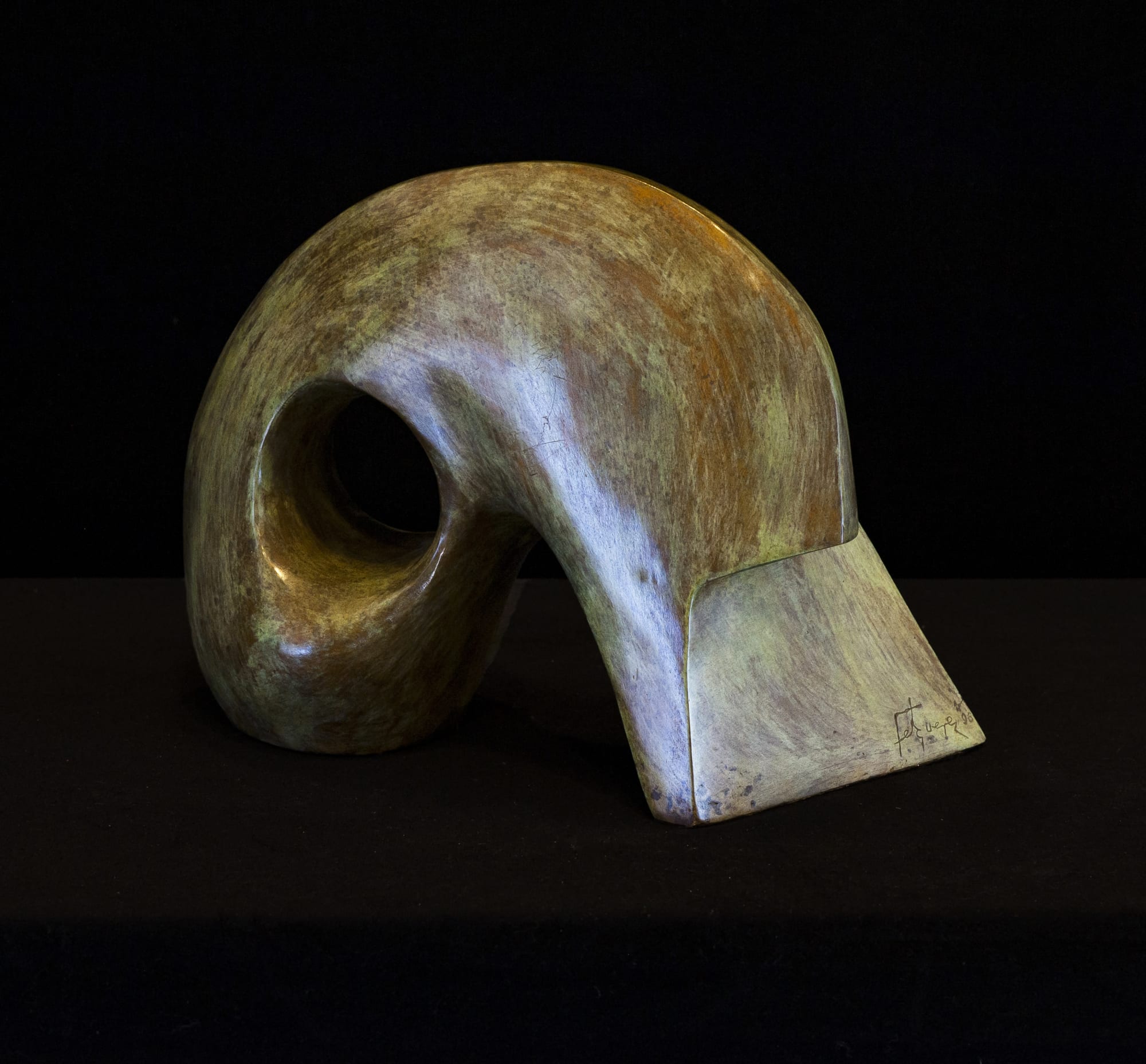 Manuel Felguérez, "Sin título (Caracola)", 1996