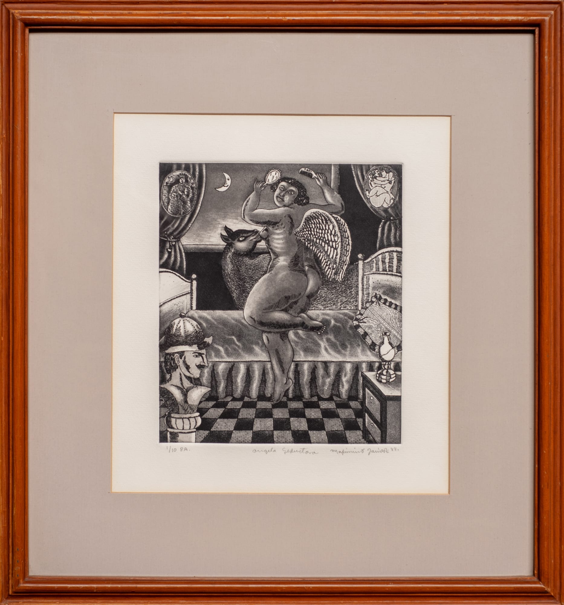 Maximino Javier, "Ángel seductora", 1988