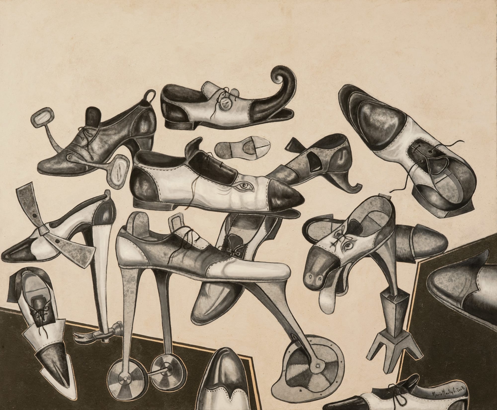 Mario Martín del Campo, "Feria de zapatos", 2008