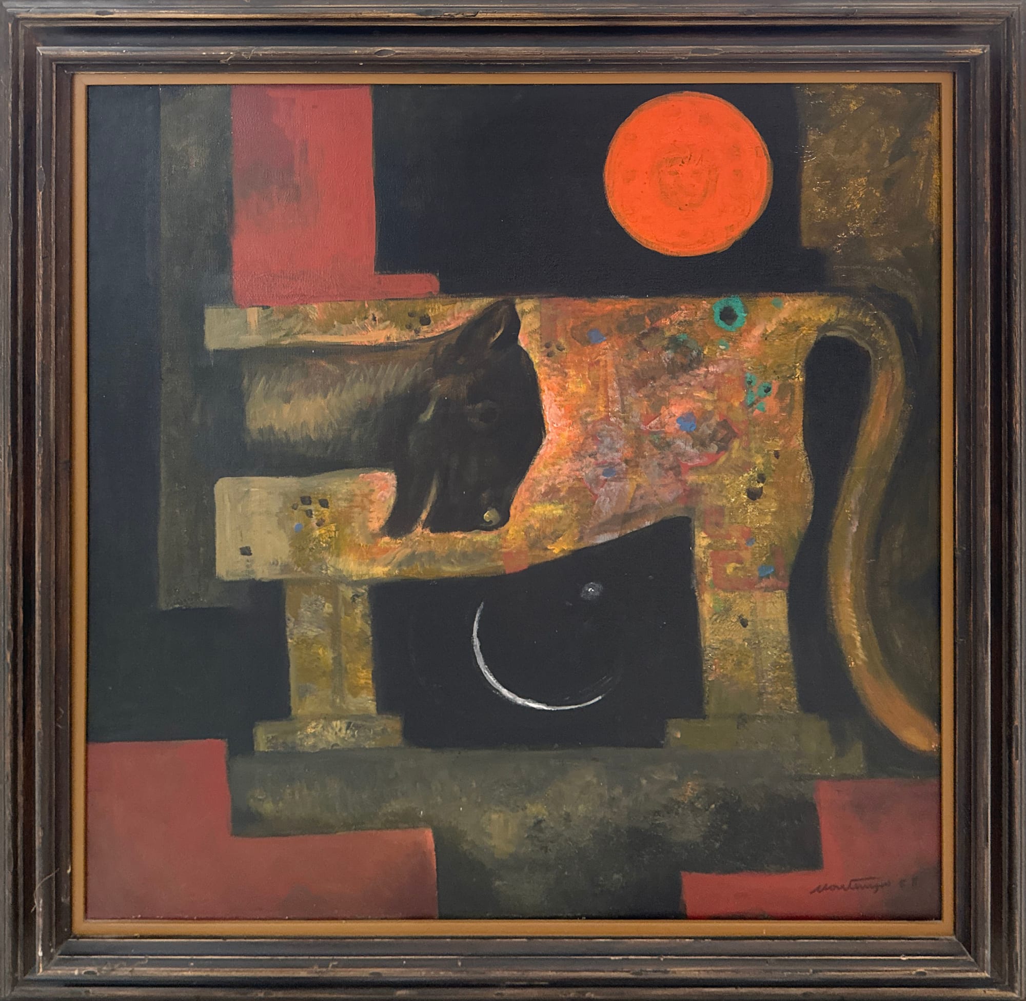 Roberto Montenegro, "El día y la noche", 1968