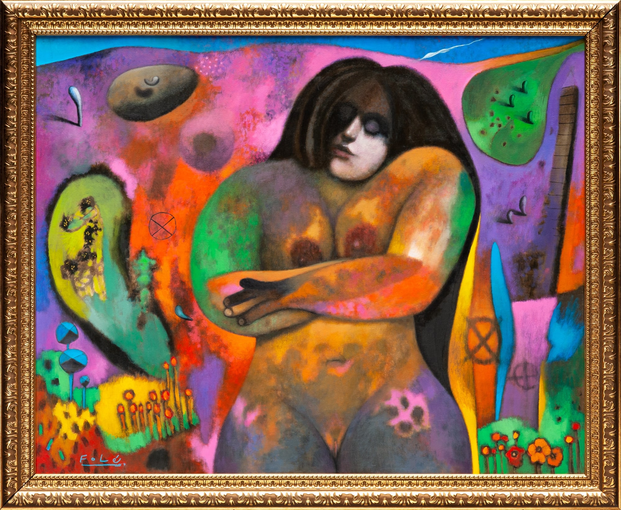 Folé Fonseca, "The garden of secrets", 2025