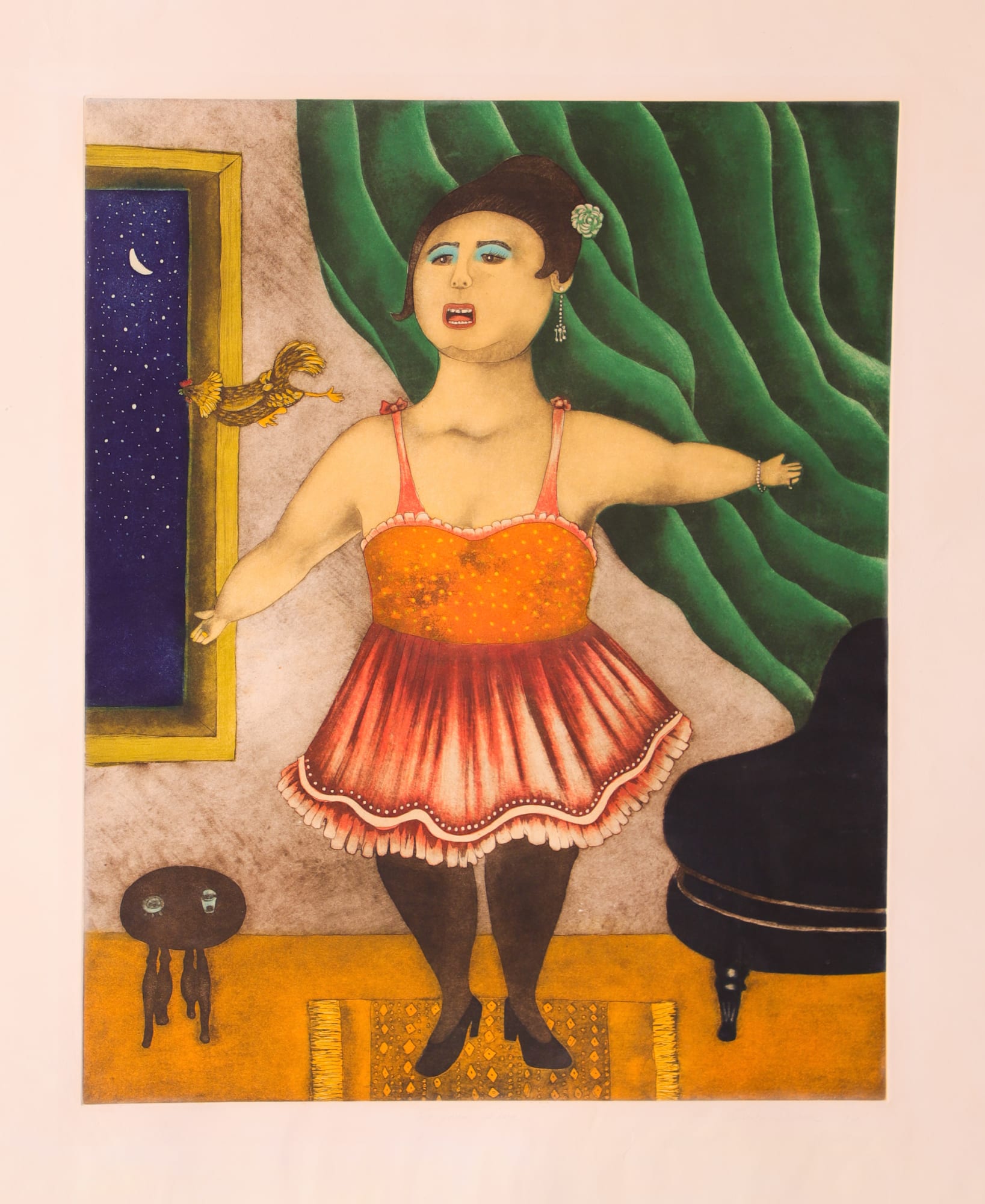 Guadalupe Sierra, "La gran diva", 1996