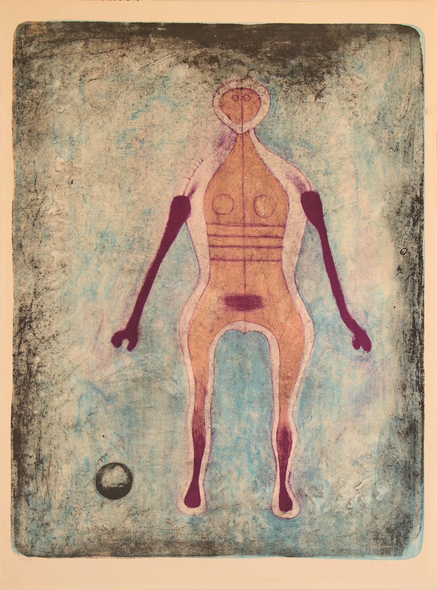 Rufino Tamayo, "La negra", 1969