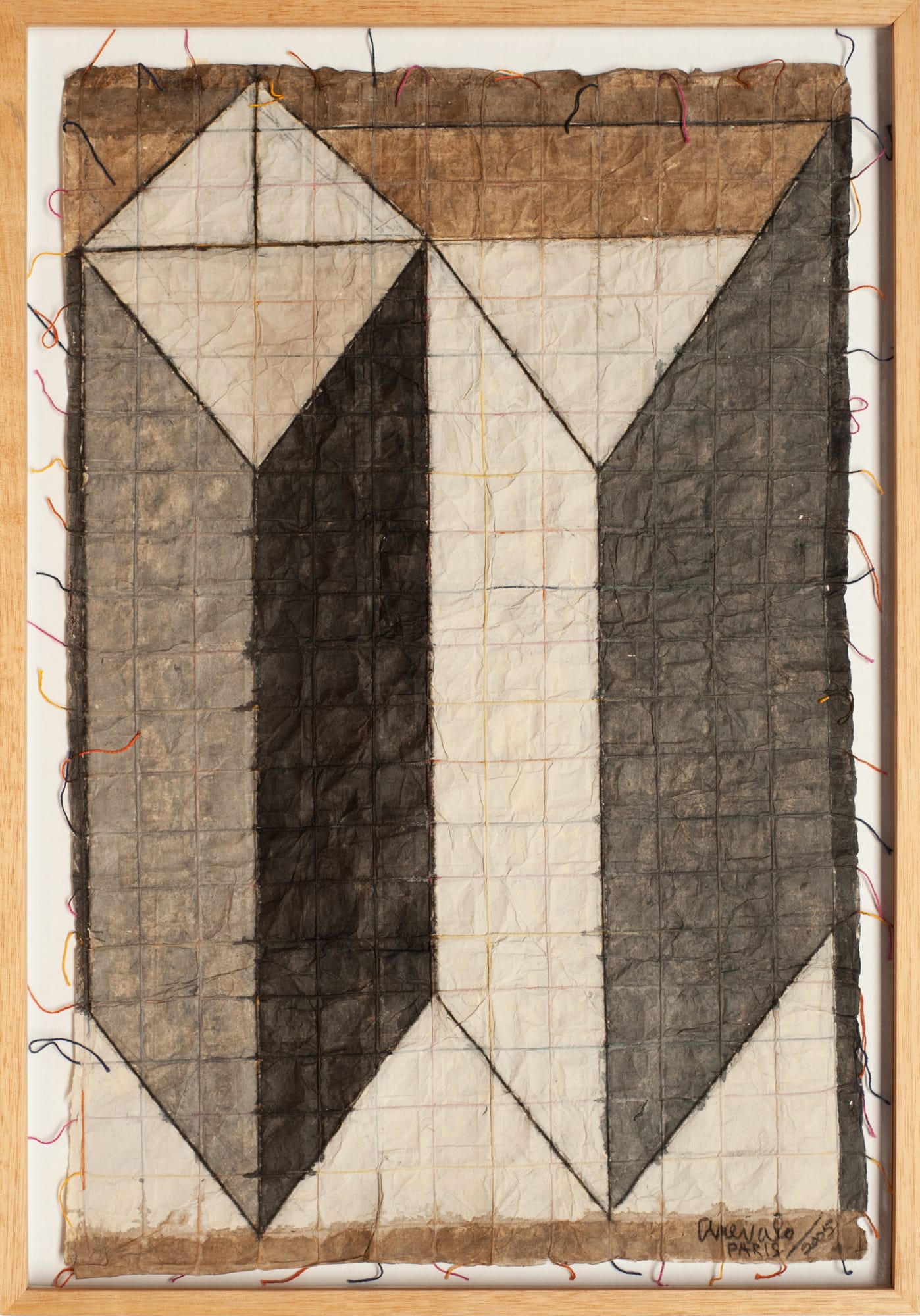 Javier Arévalo, "Rombos", París, 2005