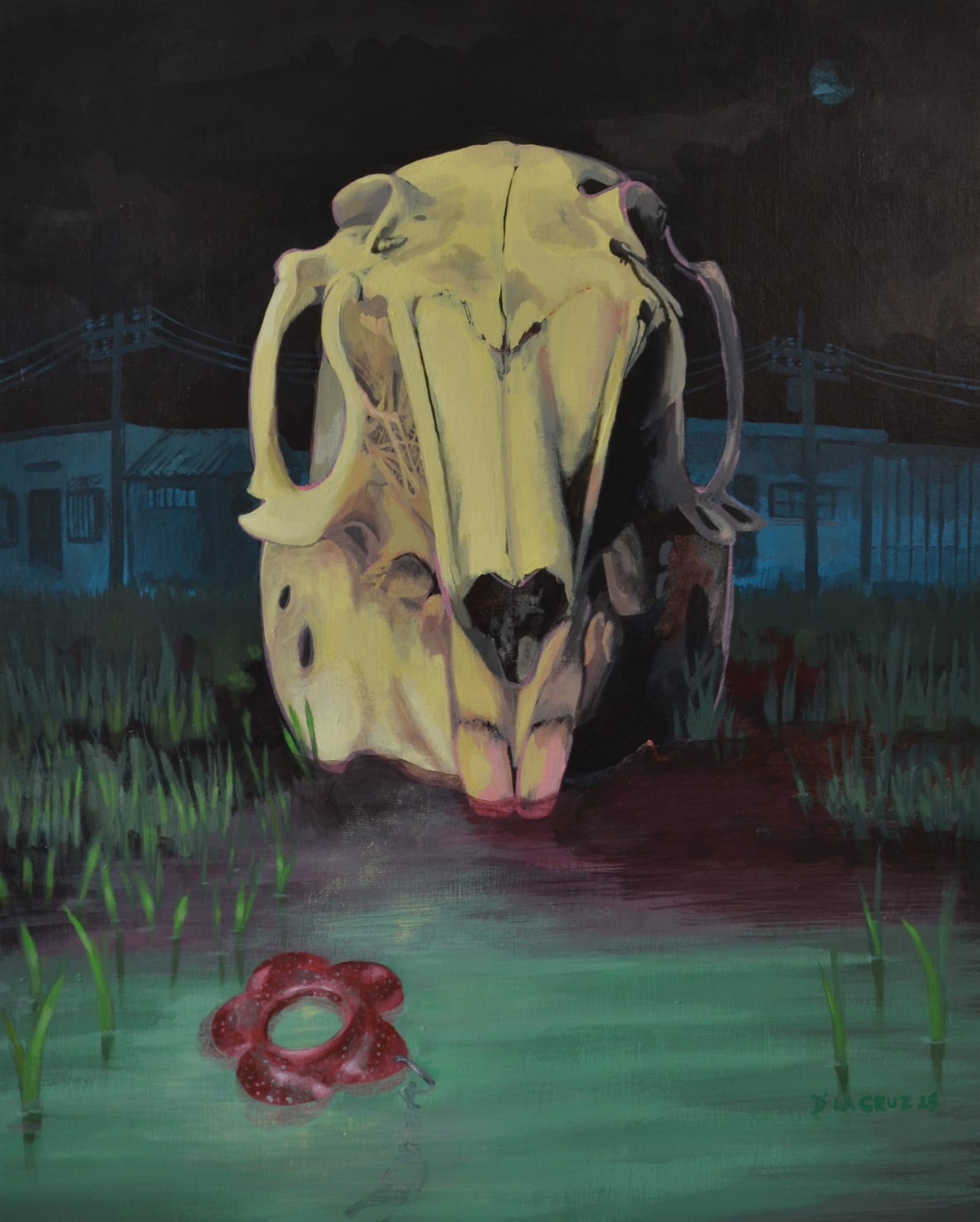 Vanesa de la Cruz, "Vestigio verdadero con vestigio falso", 2025