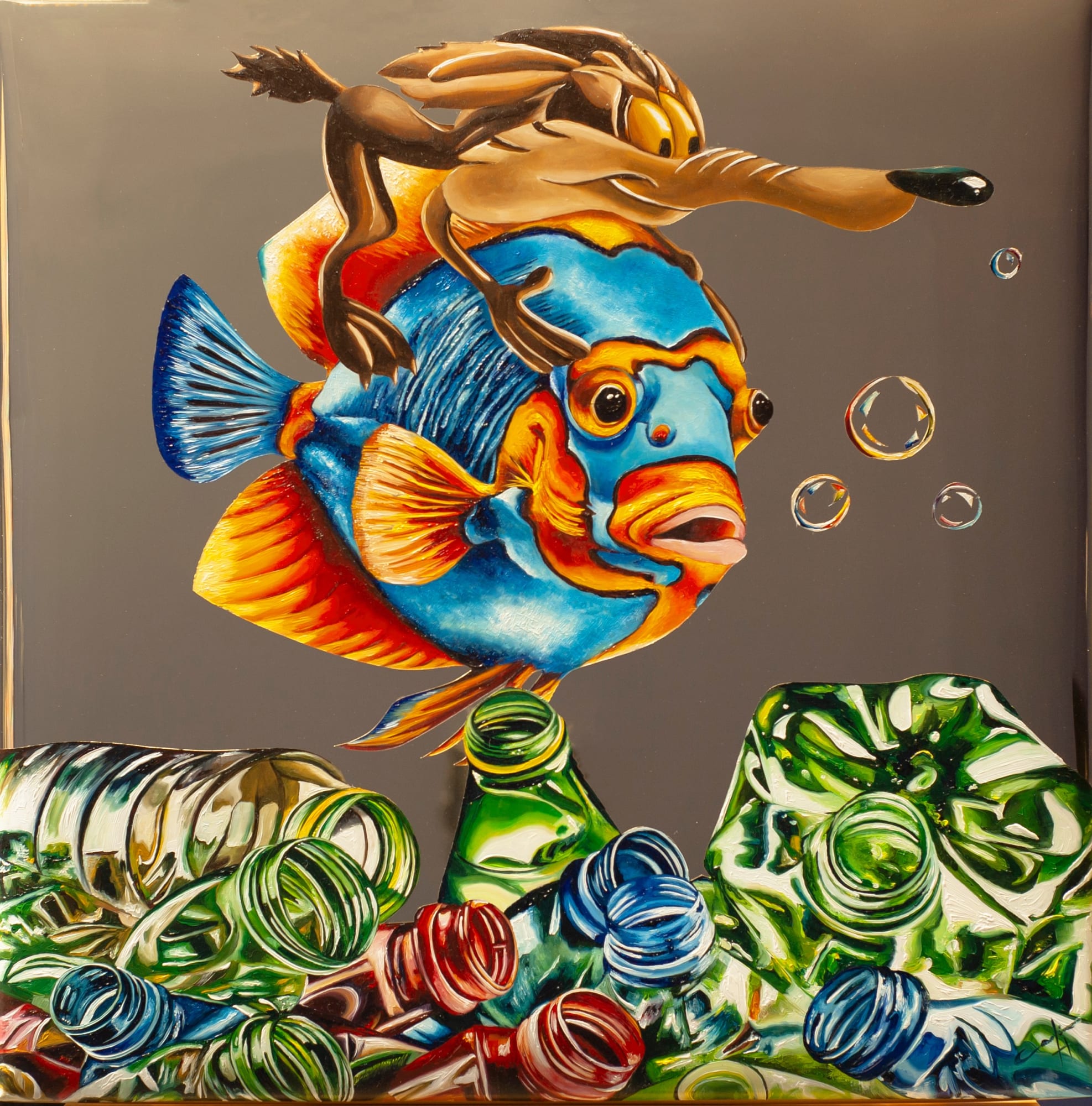 Carlina Cisneros, "Run away", 2025