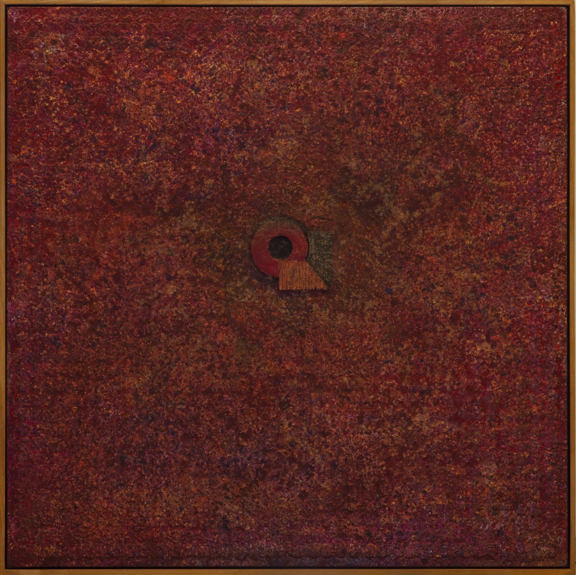 Vicente Rojo, "Pequeña letra 4", 2017