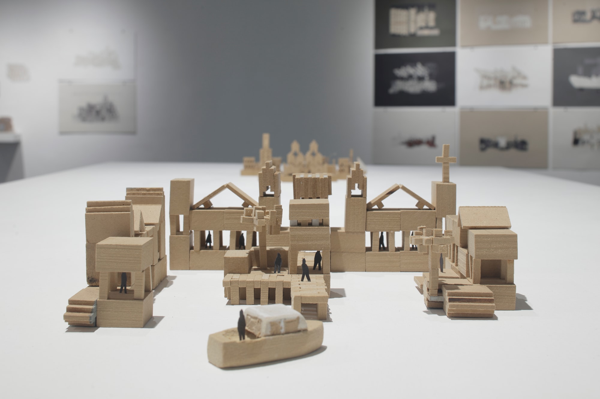 Francisco Morales, "Ciudades invisibles, Maqueta V", 2021 / 2022