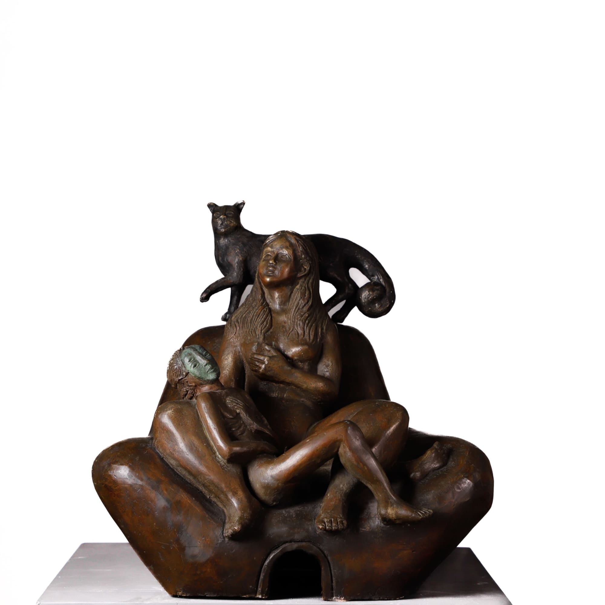Luis Valsoto, "La piedad con gato", 2012