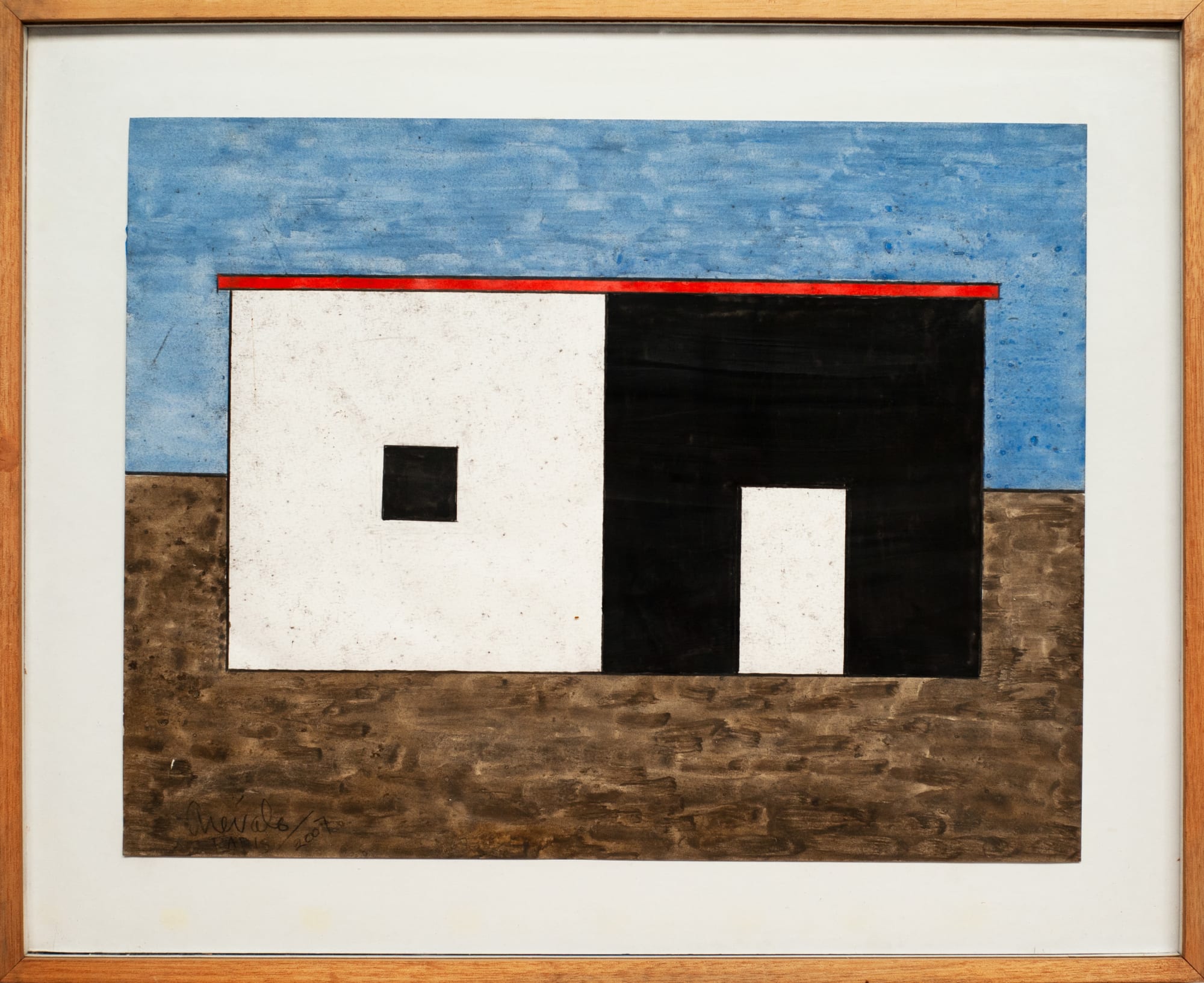 Javier Arévalo, "Casa grande", París, 2007