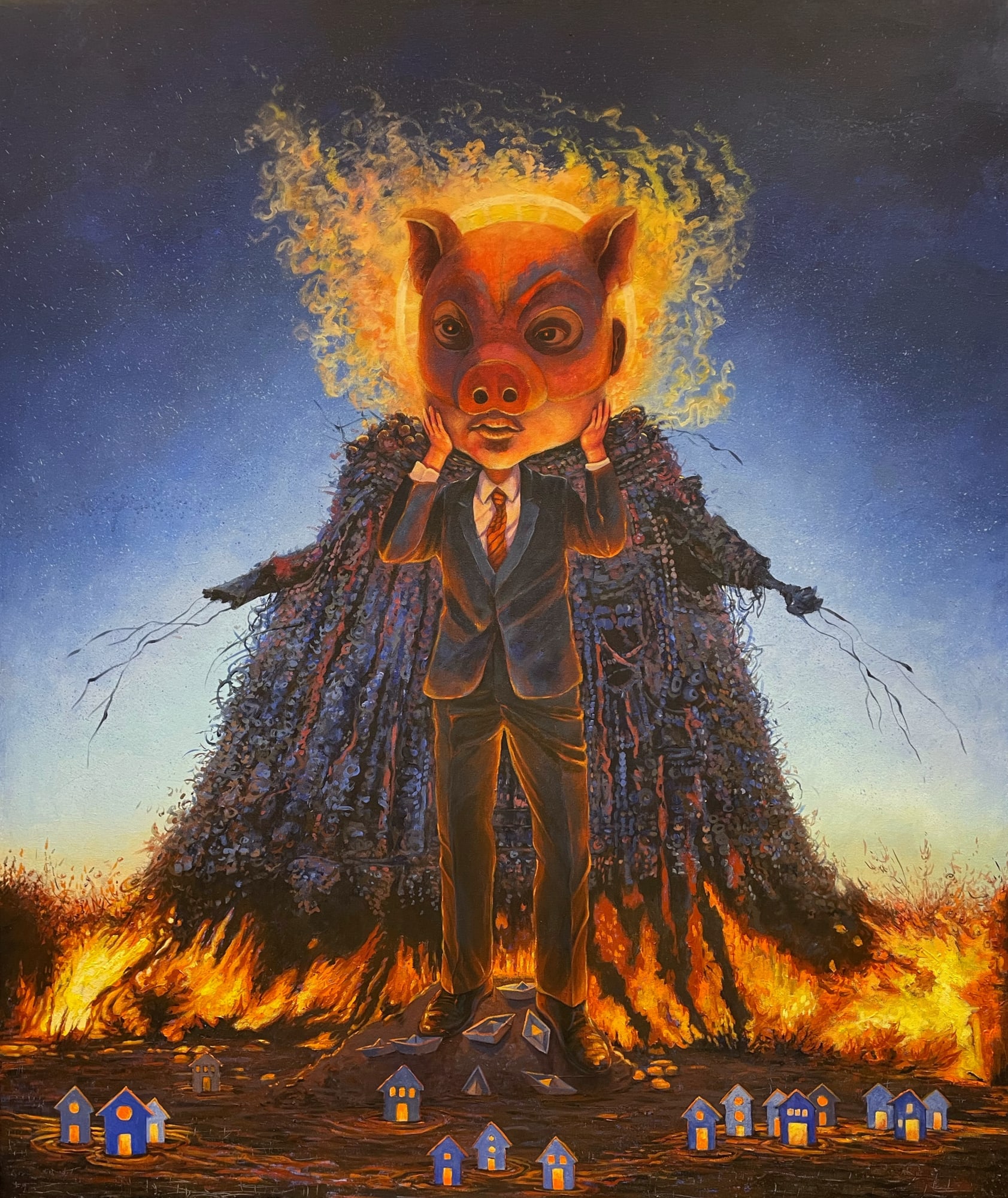 Rocío Caballero, "Ideas incendiarias del Sr. Cabeza", 2023