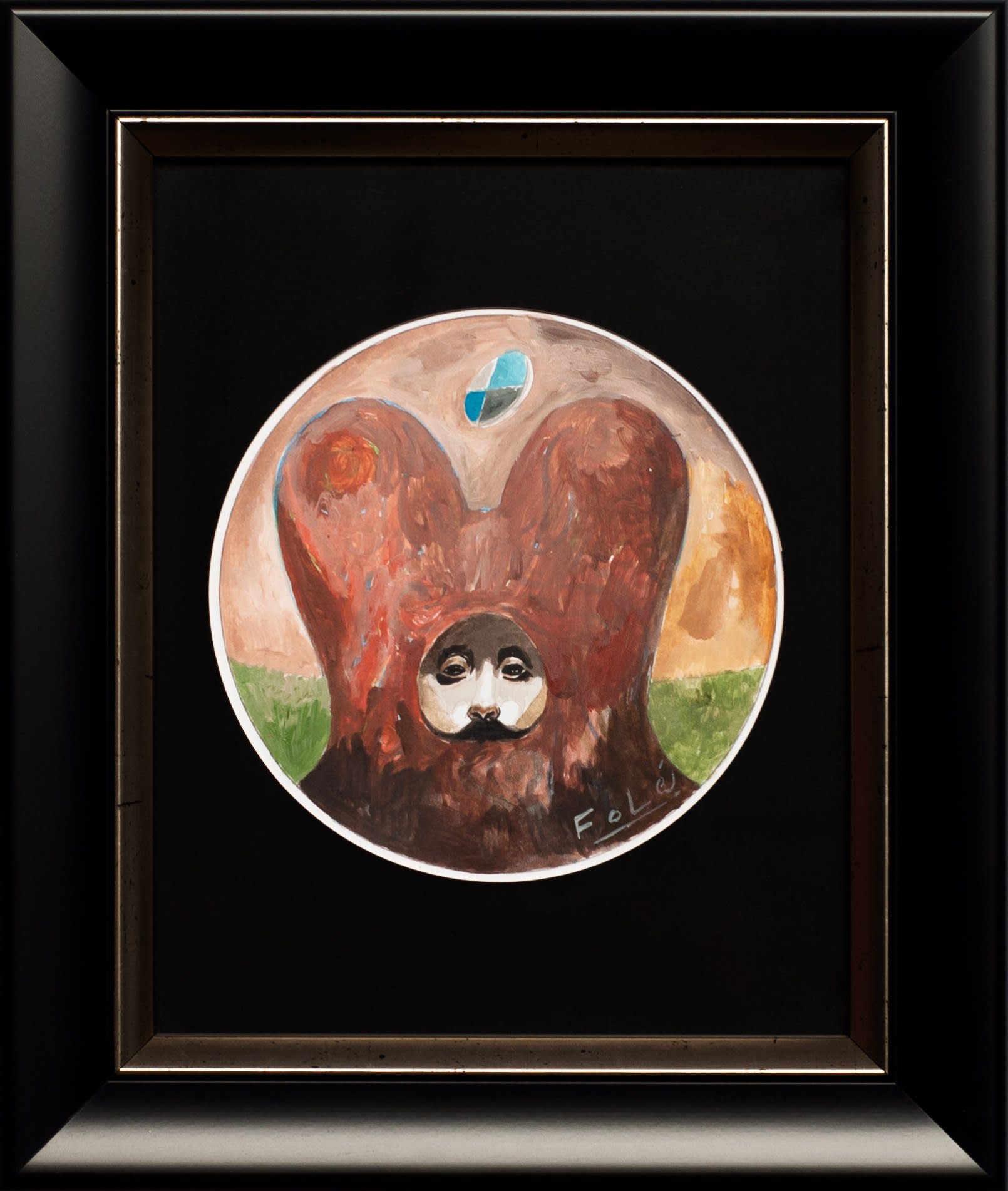Folé Fonseca, "Once again the disc in the afternoon", 2025