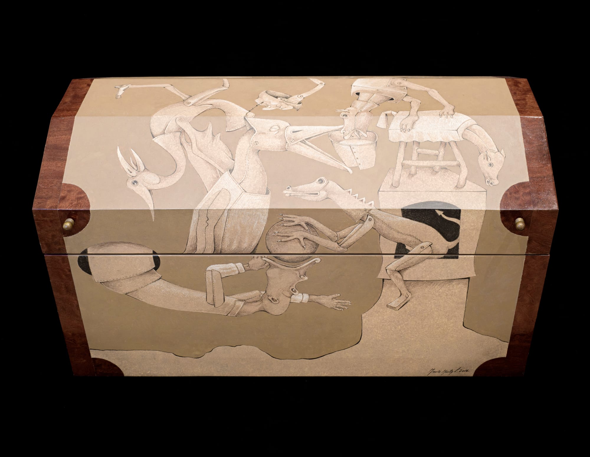 Mario Martín del Campo, "Baúl de los encantos", 2016