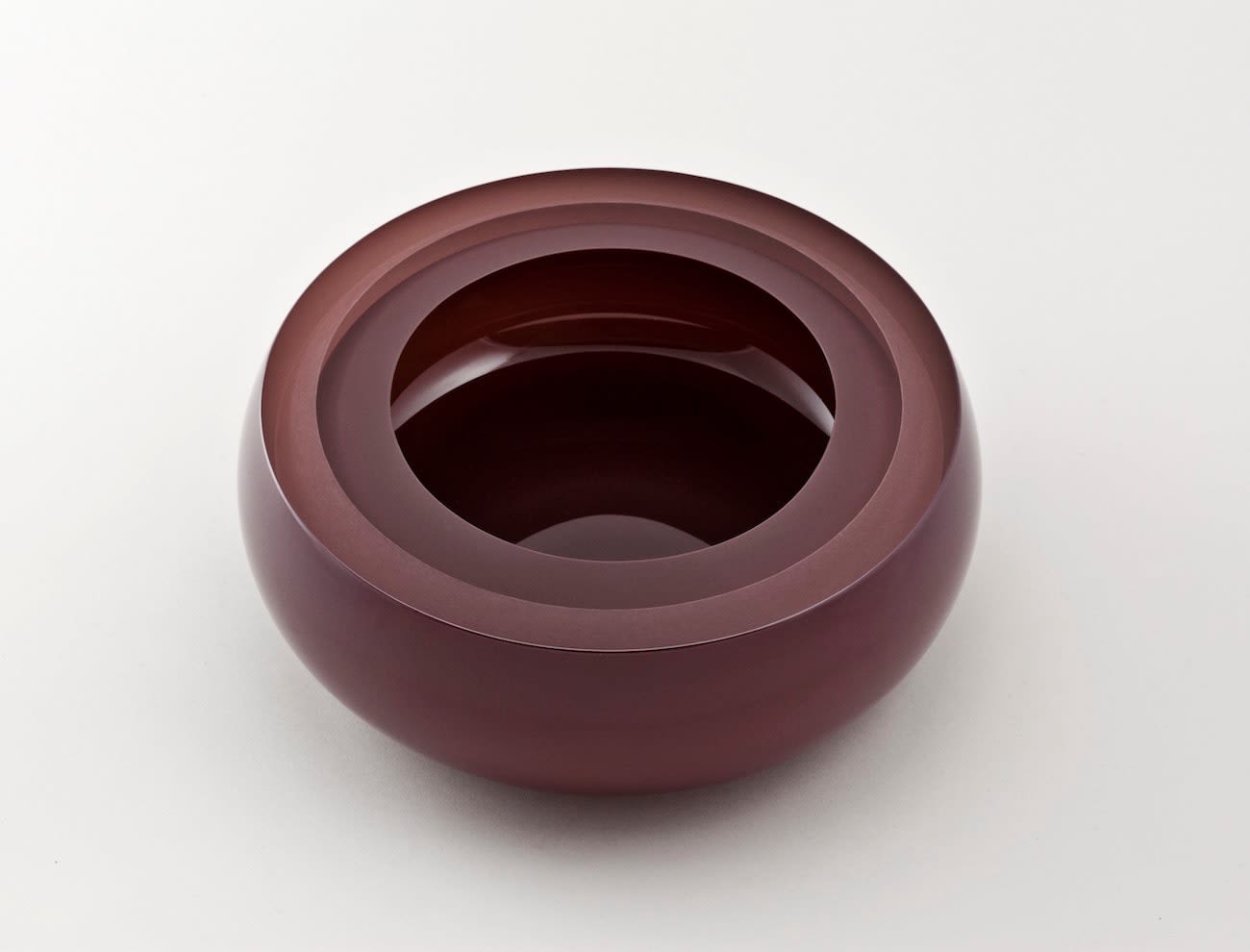 Tora Urup, Plum – Red and Clear Layers, 2015