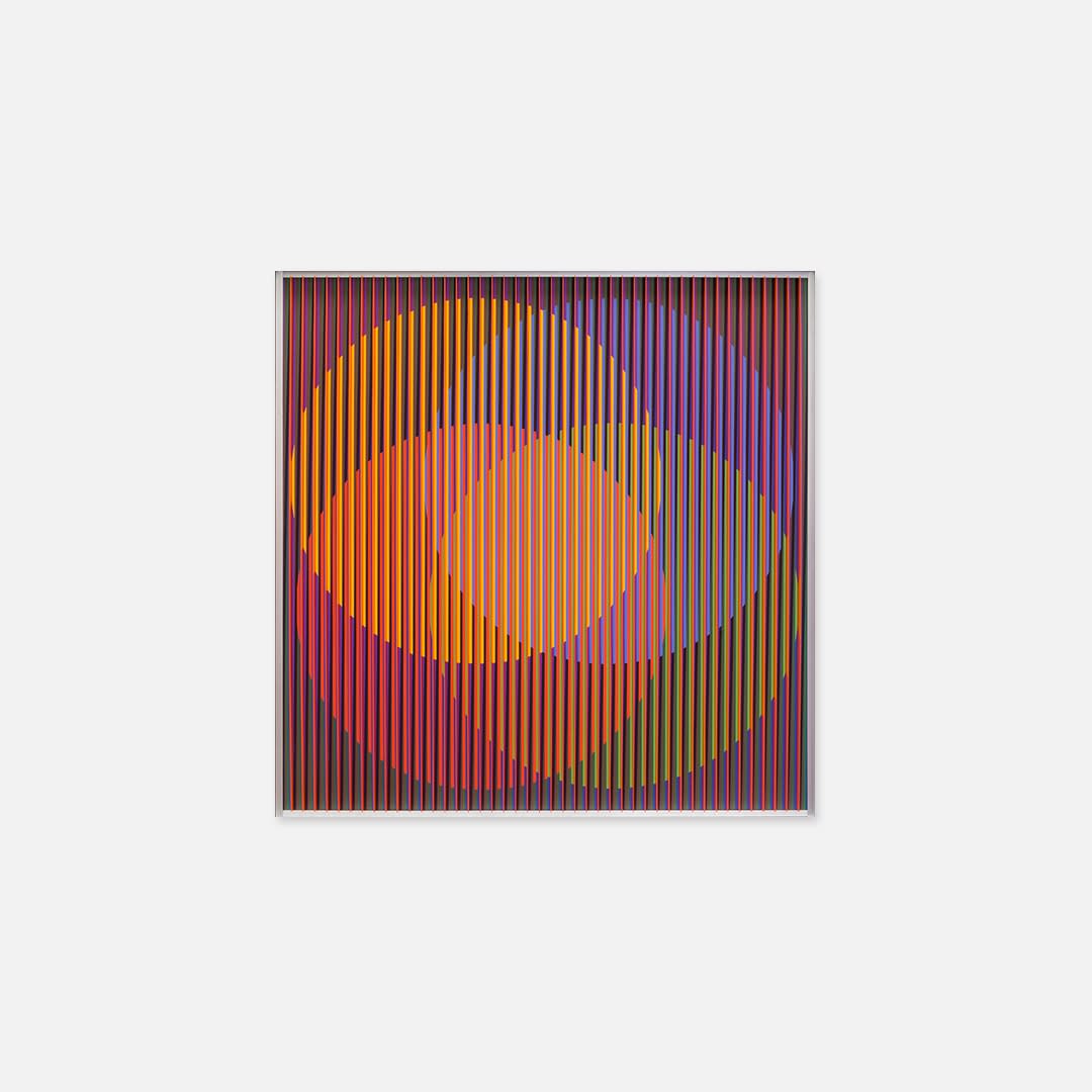 Carlos Cruz-Diez, Physichromie Panam 264, 2017