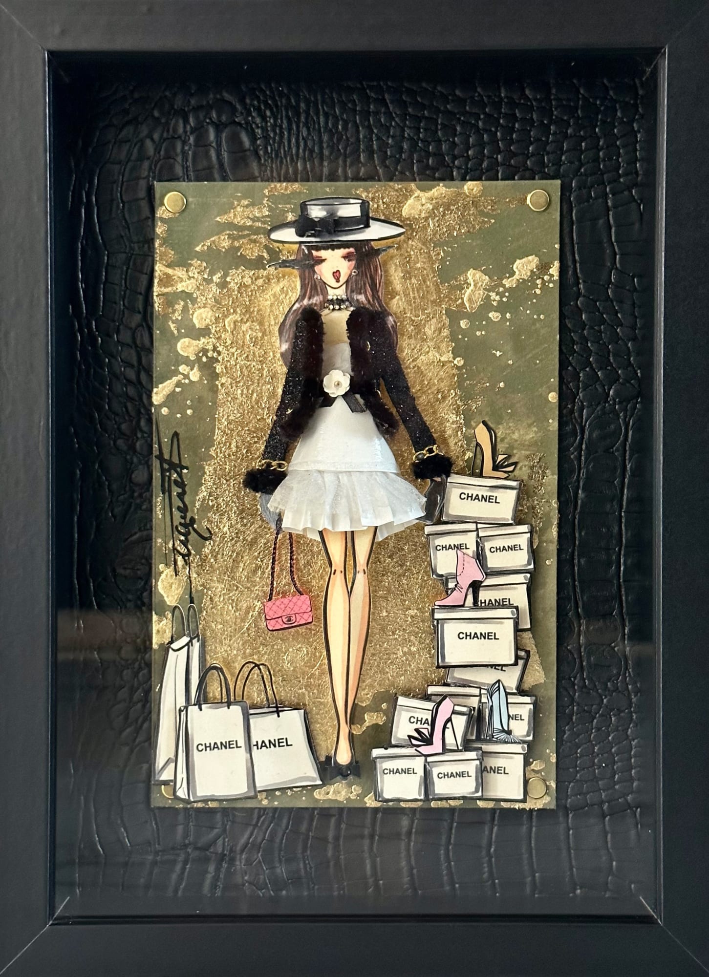 Rachel Bergeret, XS Doll - Paper Doll N°42, 2024