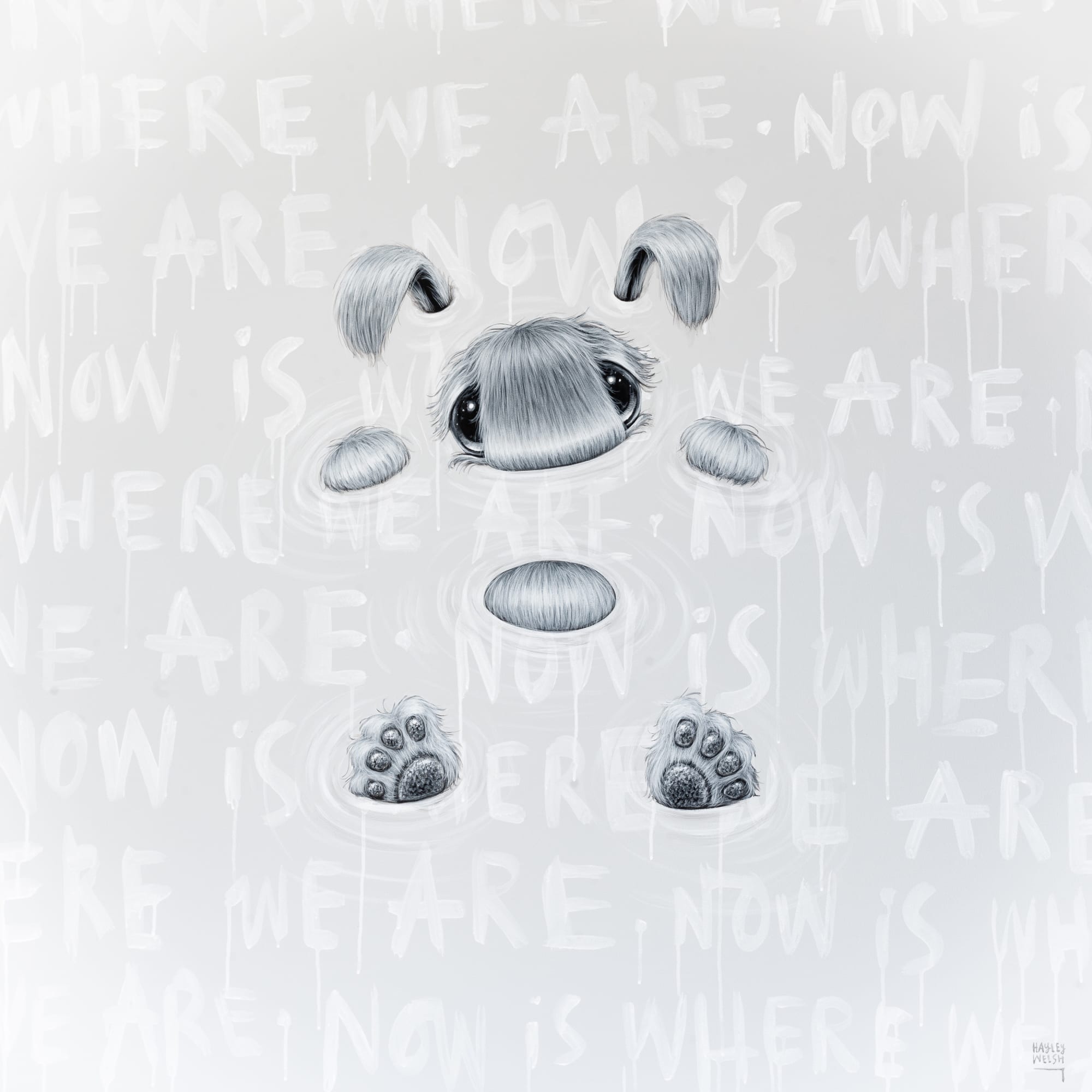 Hayley Welsh, Now Is Where We Are, 2022