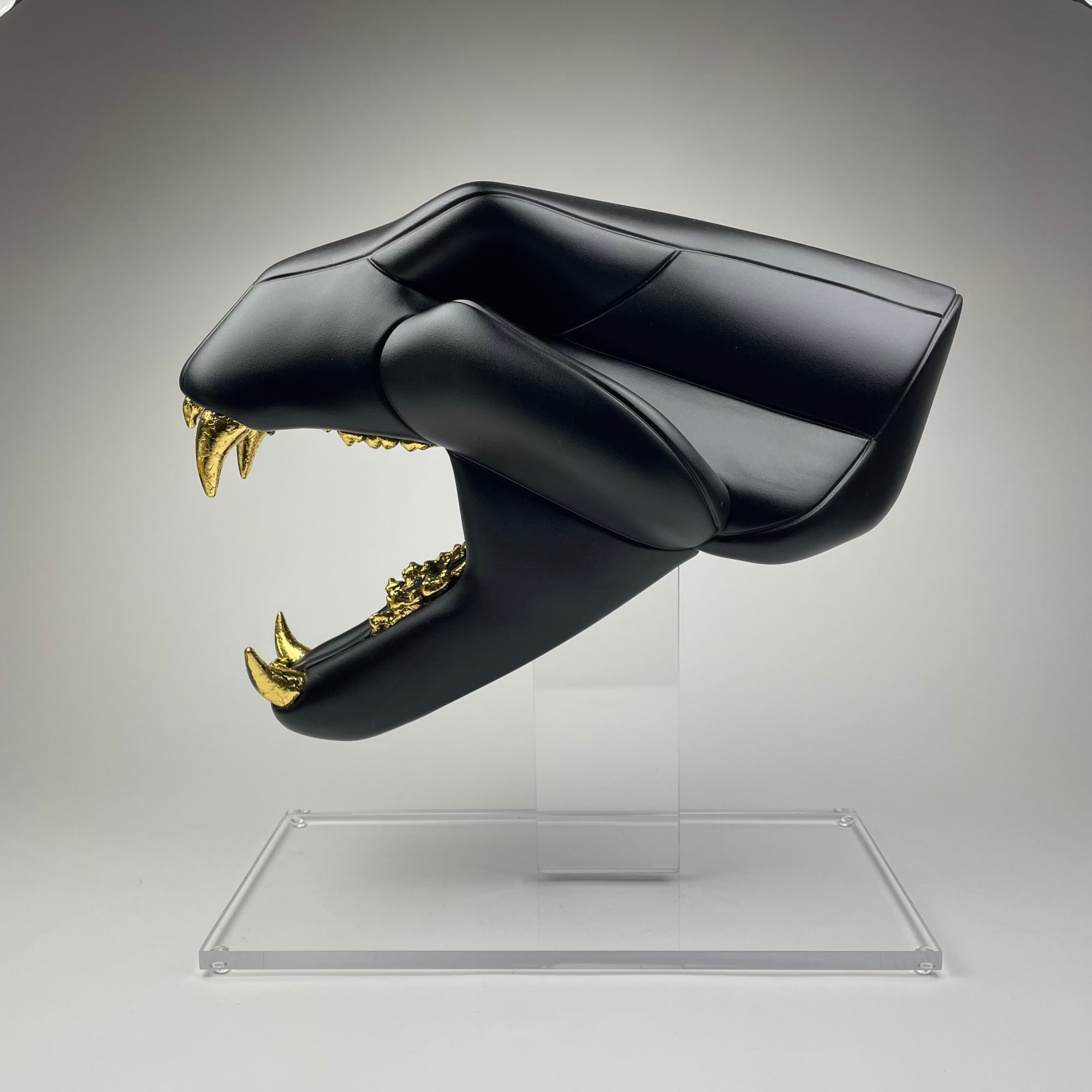 Christopher Schulz, Polar Bear Skull - Black 1/9, 2023