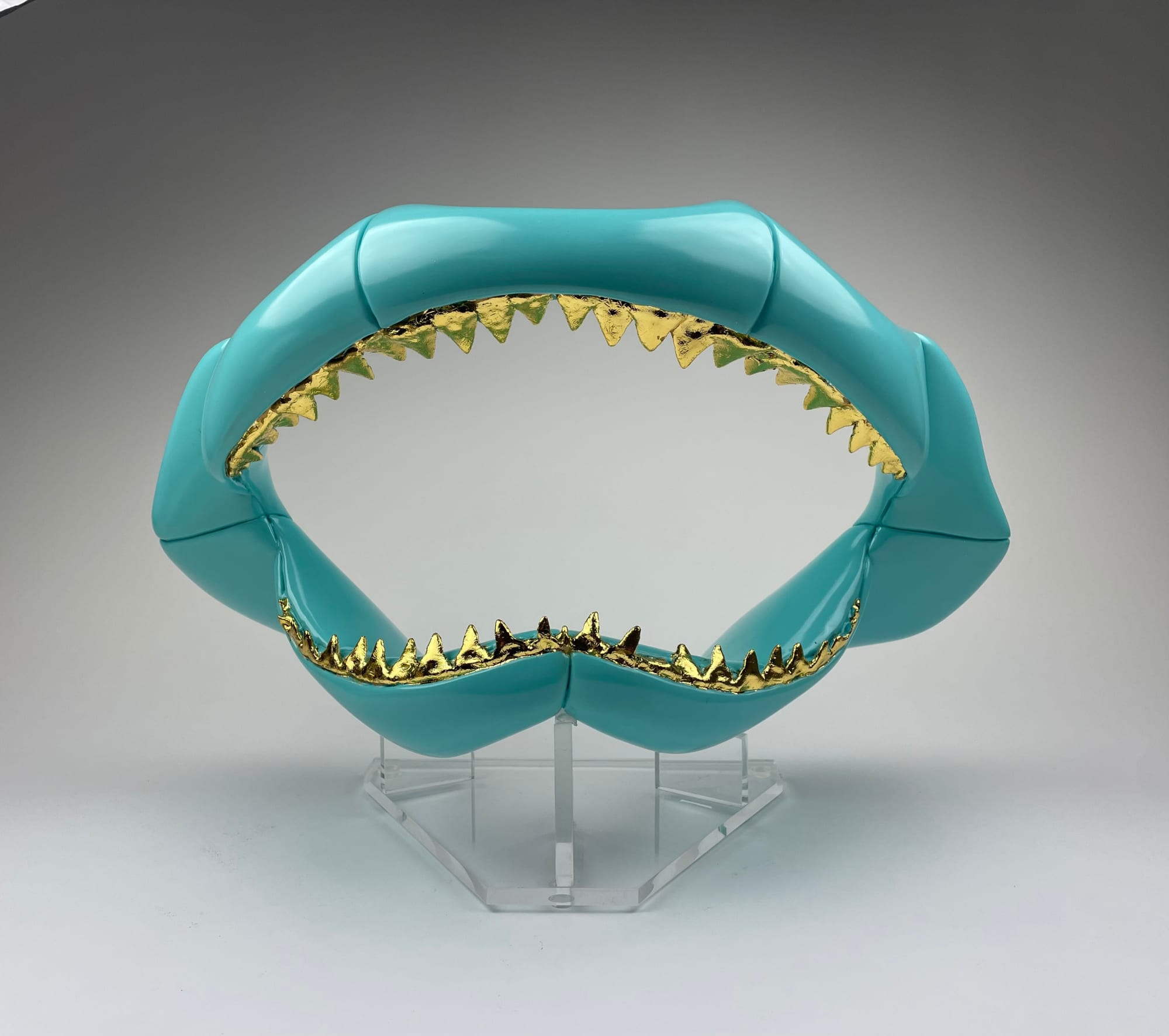 Christopher Schulz, Shark Jaw - Tiffany Blue, 2023