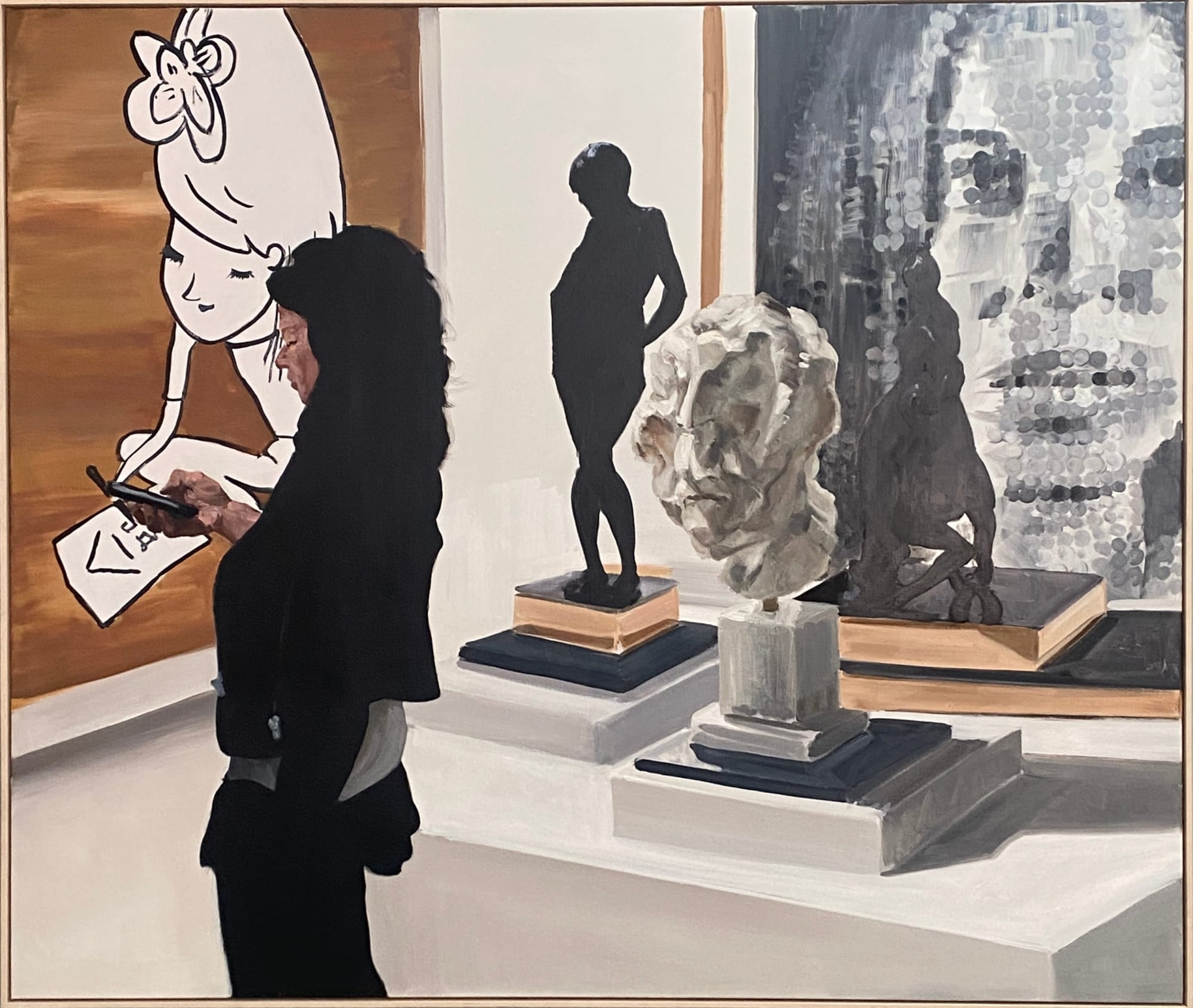 Eric Fischl, Portrait Of The Artist As A Battered Head, 2015