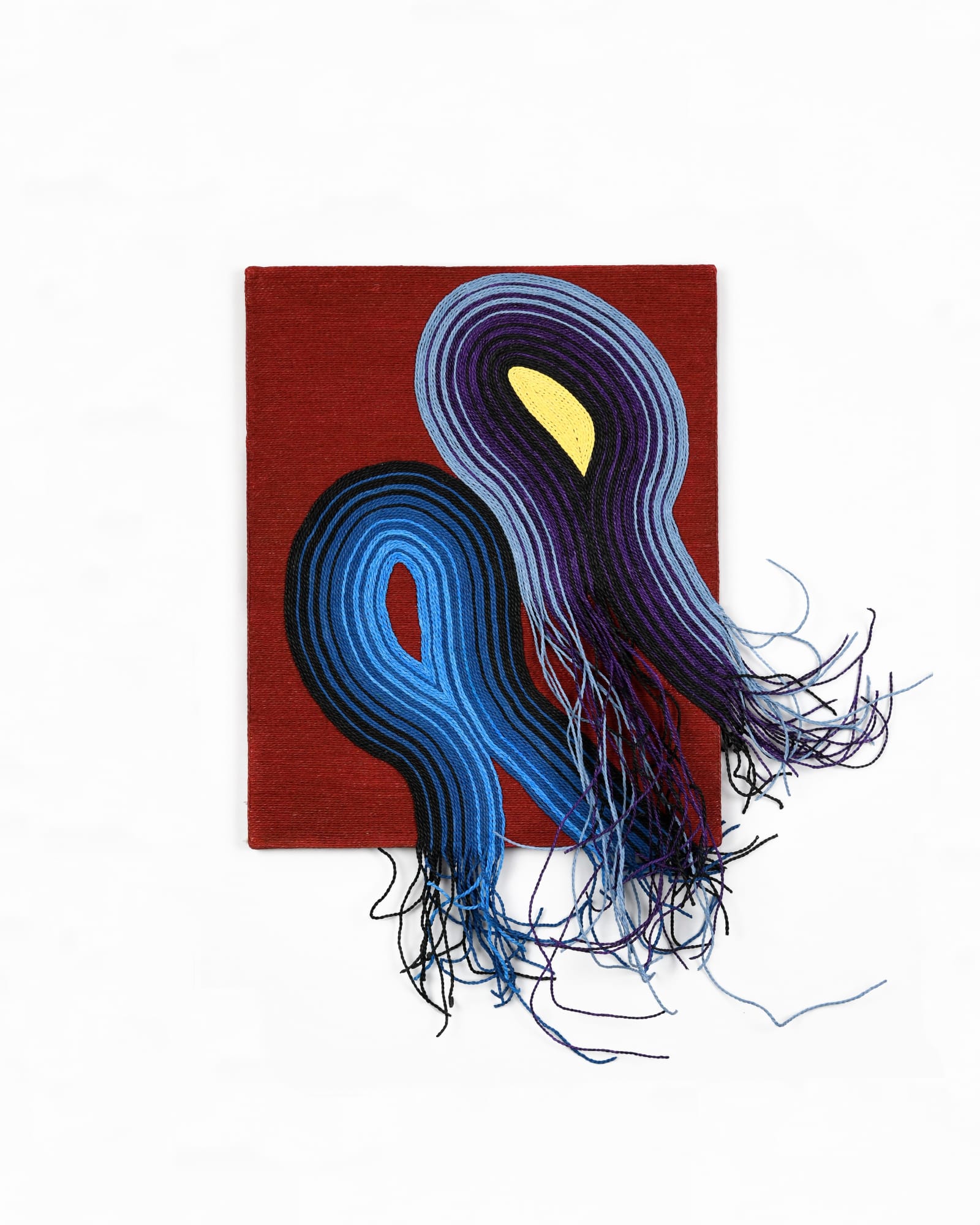 Lu Luo, Print (bordeaux), 2024