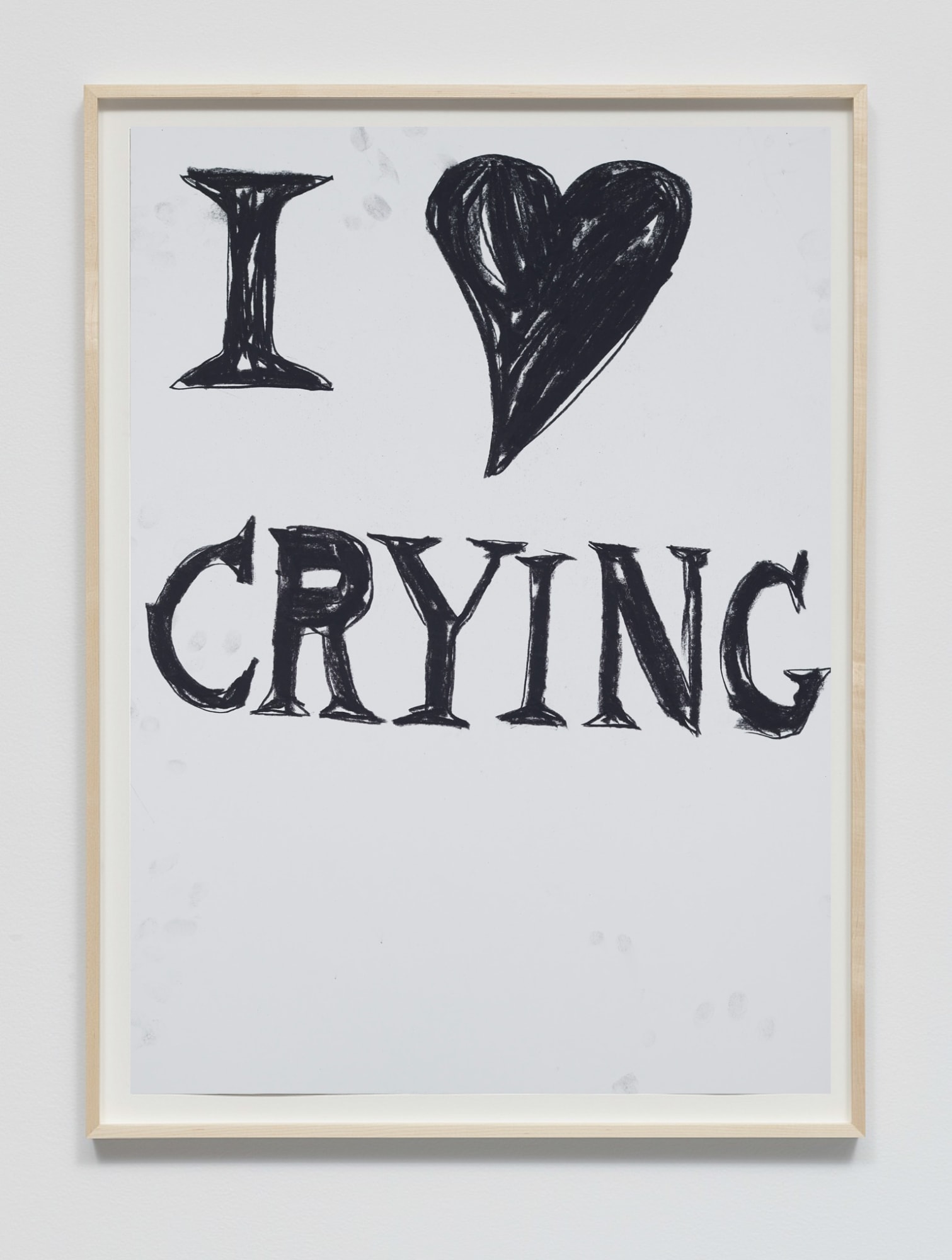 Cameron Platter, Crying, 2022