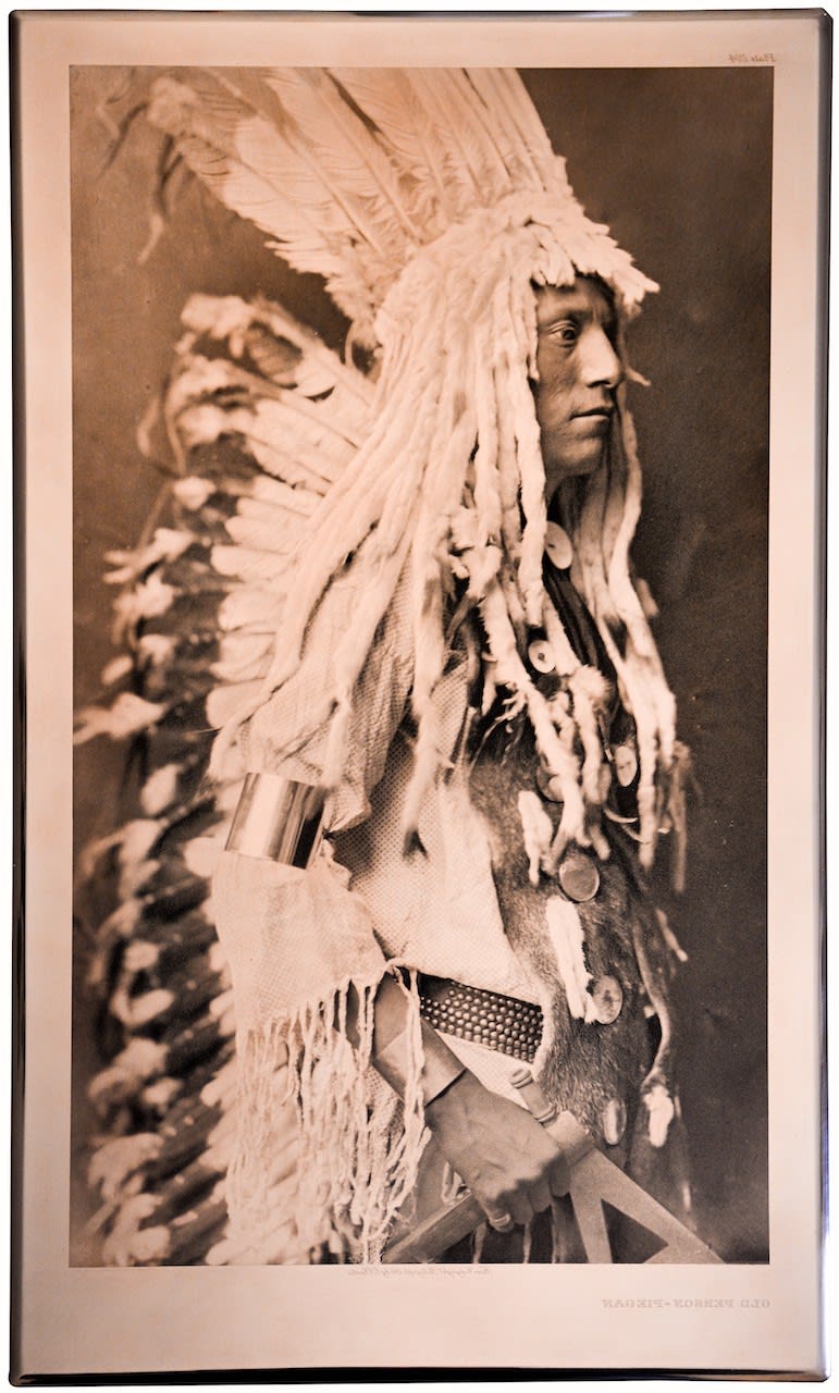 Edward S. Curtis, Old Person - Piegan Portfolio 6, Plate 204, from The North American Indian, 1911