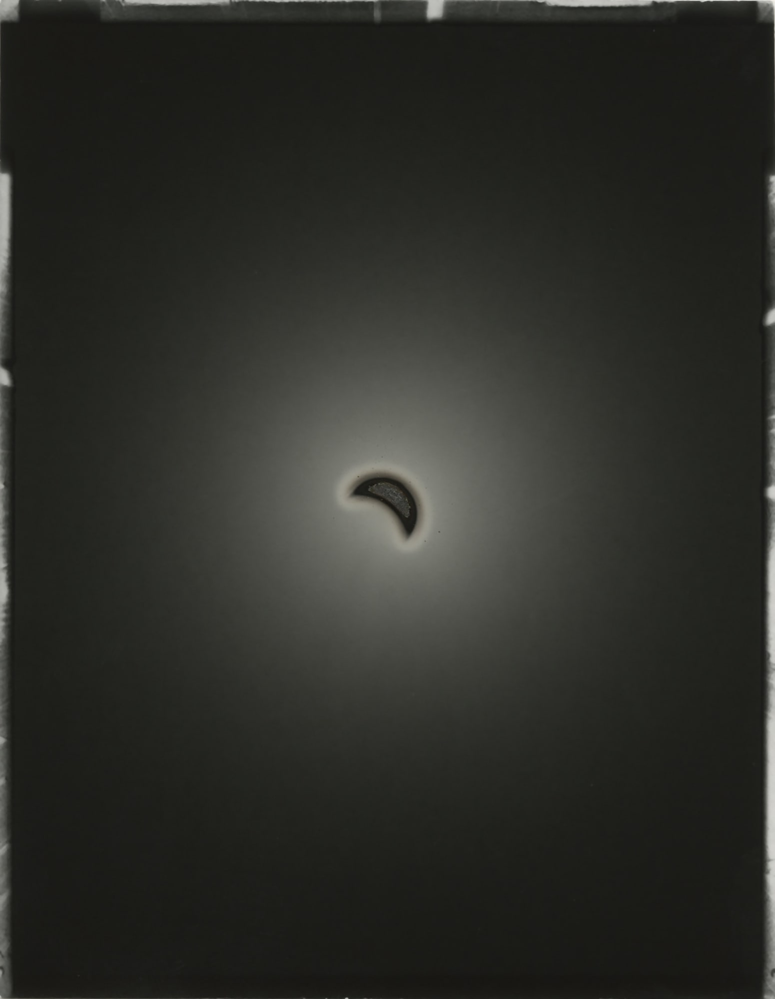 Chris McCaw, Sunburned GSP #1117 (eclipse), 2024