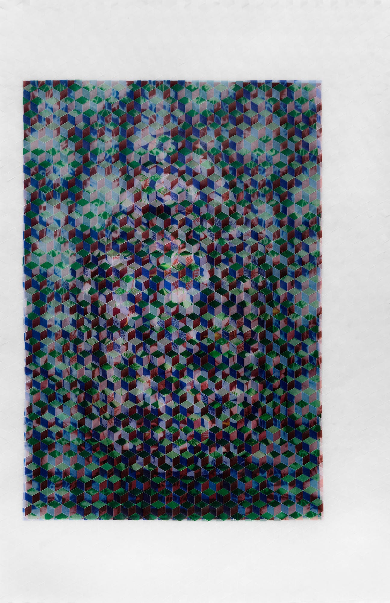 David Samuel Stern, Untitled Woven Portrait 29 (1), 2023