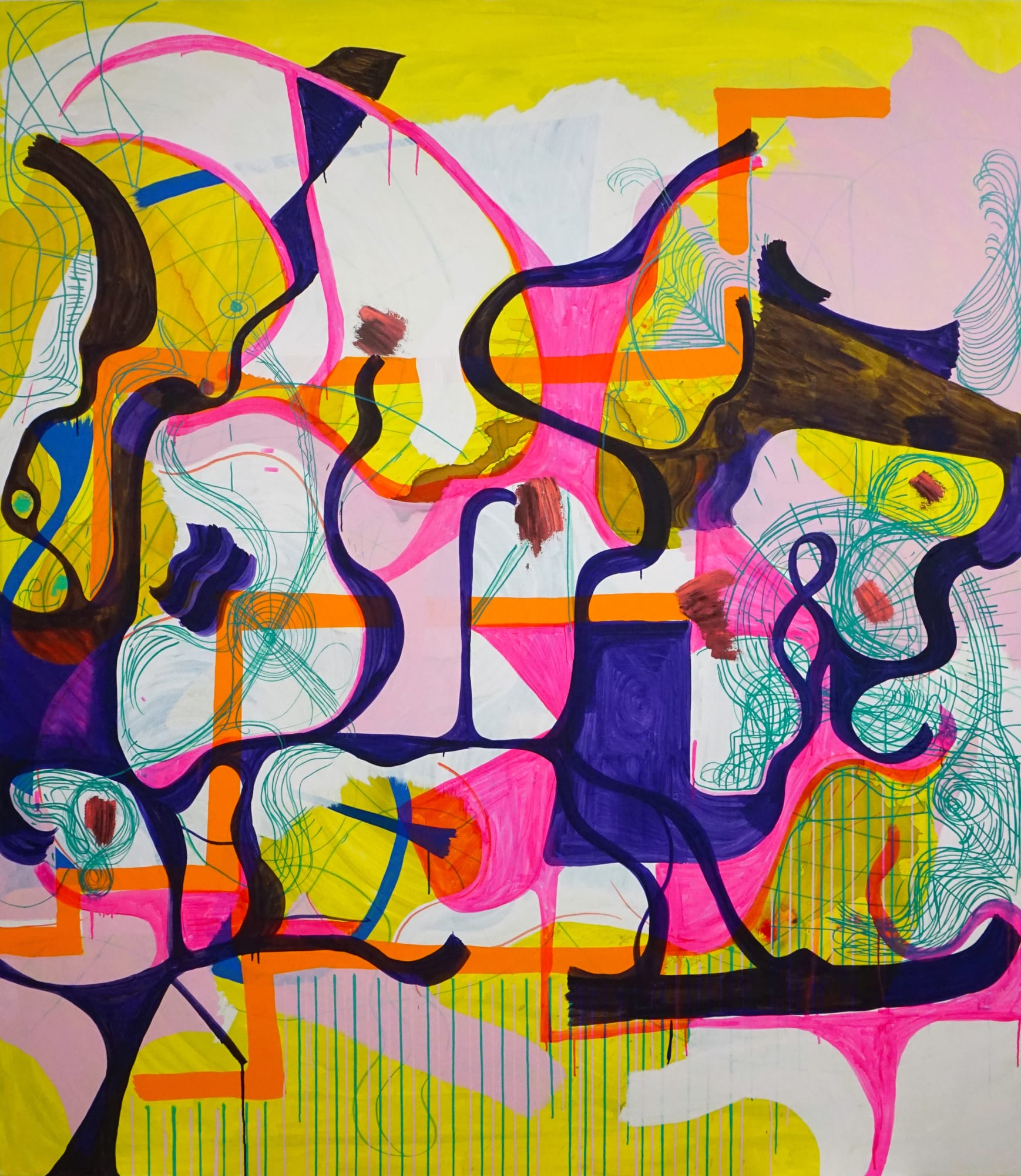 Joanne Greenbaum, Untitled, 2024