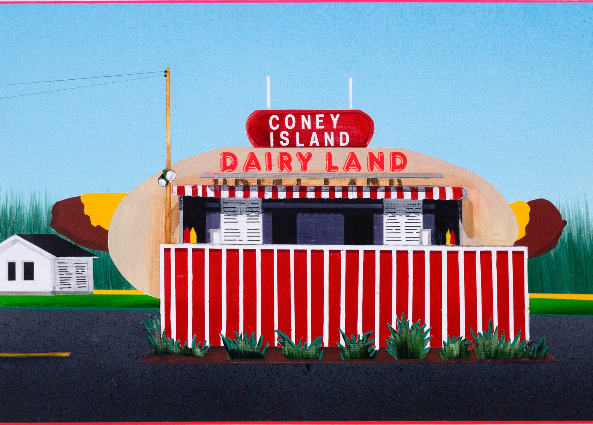 David Thauberger, Coney Island Dogs, 2023