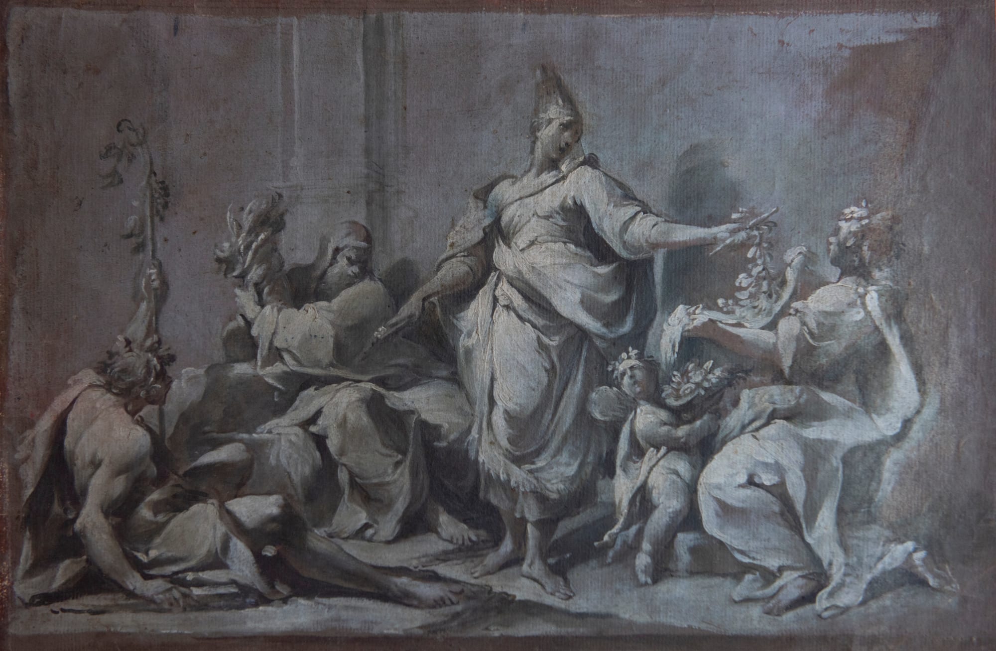 Francesco Monti, Scena allegorica, 1685