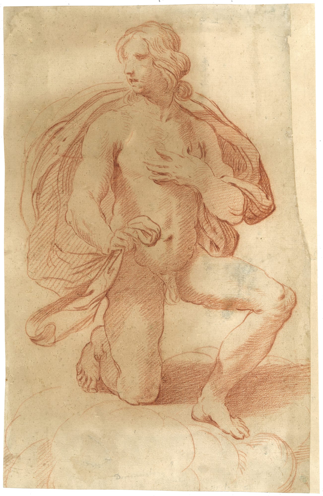 Lodovico Lana, Giovane uomo inginocchiato, 1597