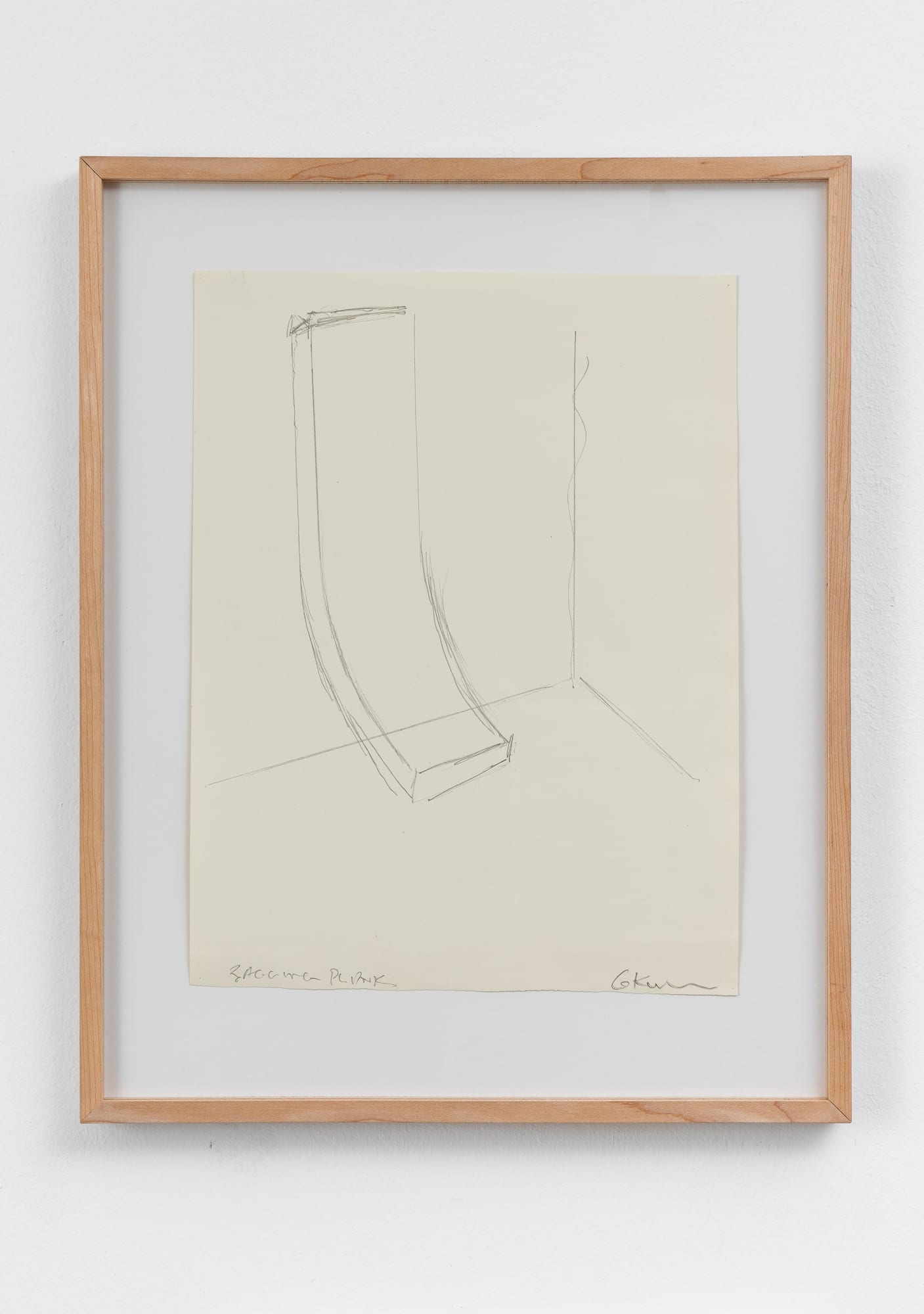 Gary Kuehn, Sagging Plank, 1965