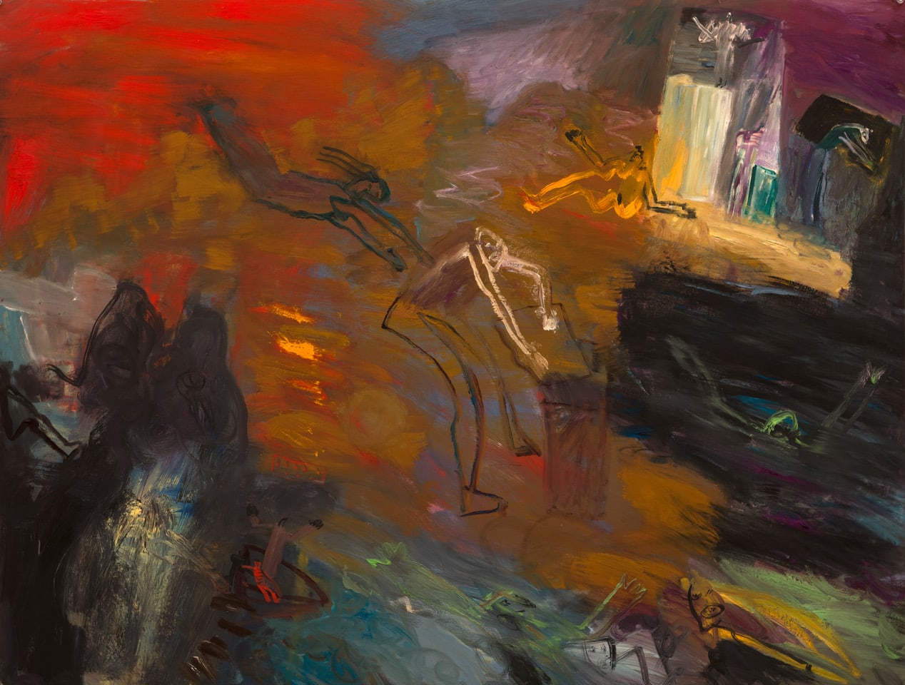 John Hartman, Working in the Printshop, Cape Dorset, 1990