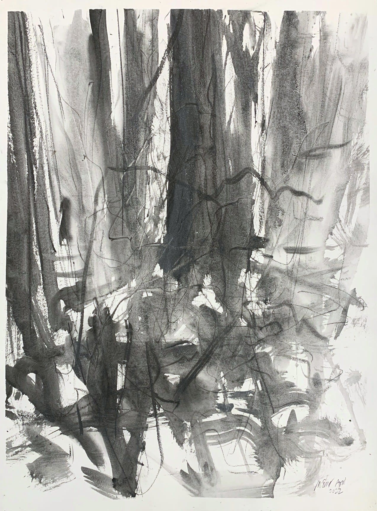 Michael Smith, Close to Ground (April), 2022