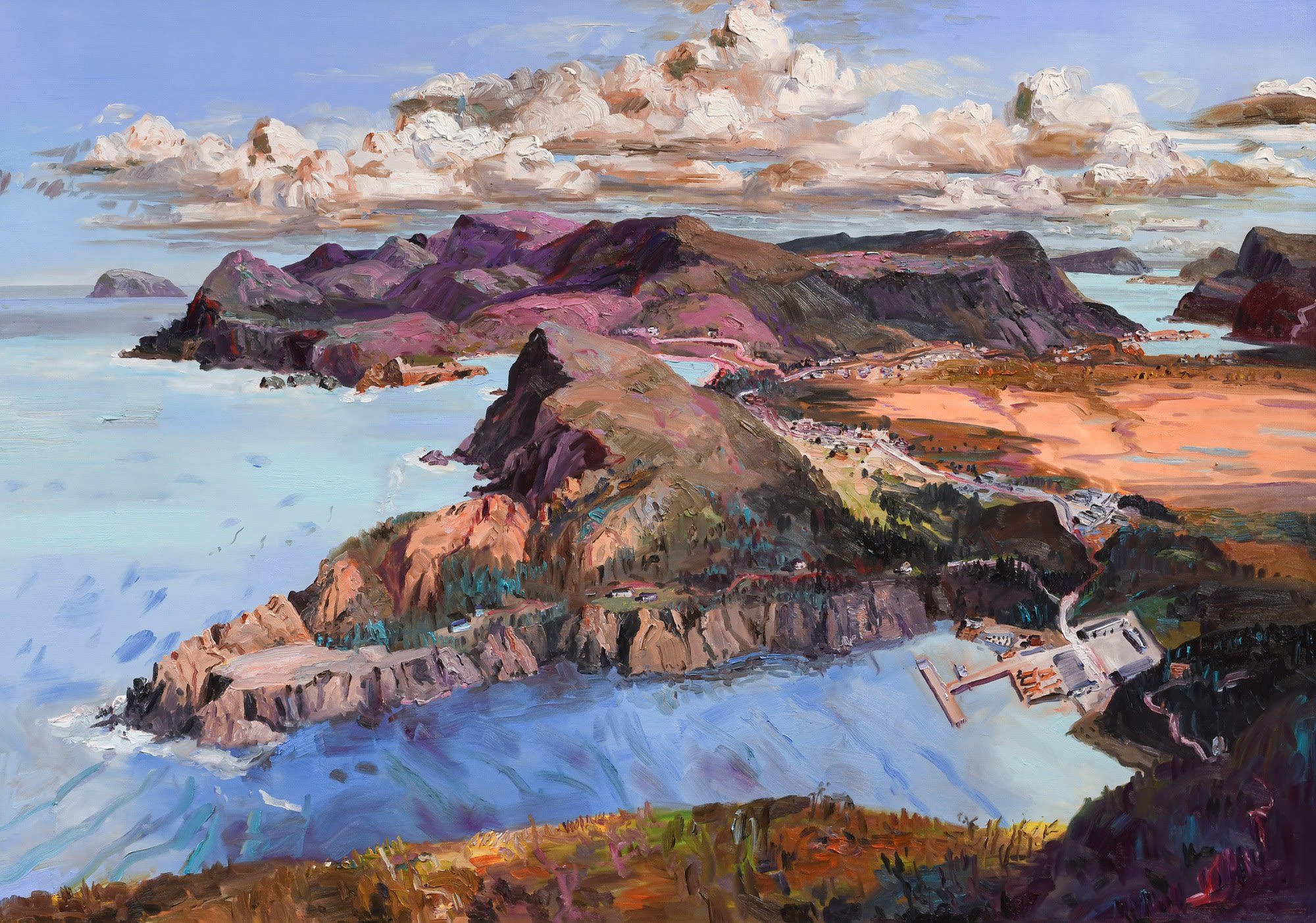 John Hartman, Little Port, 2022